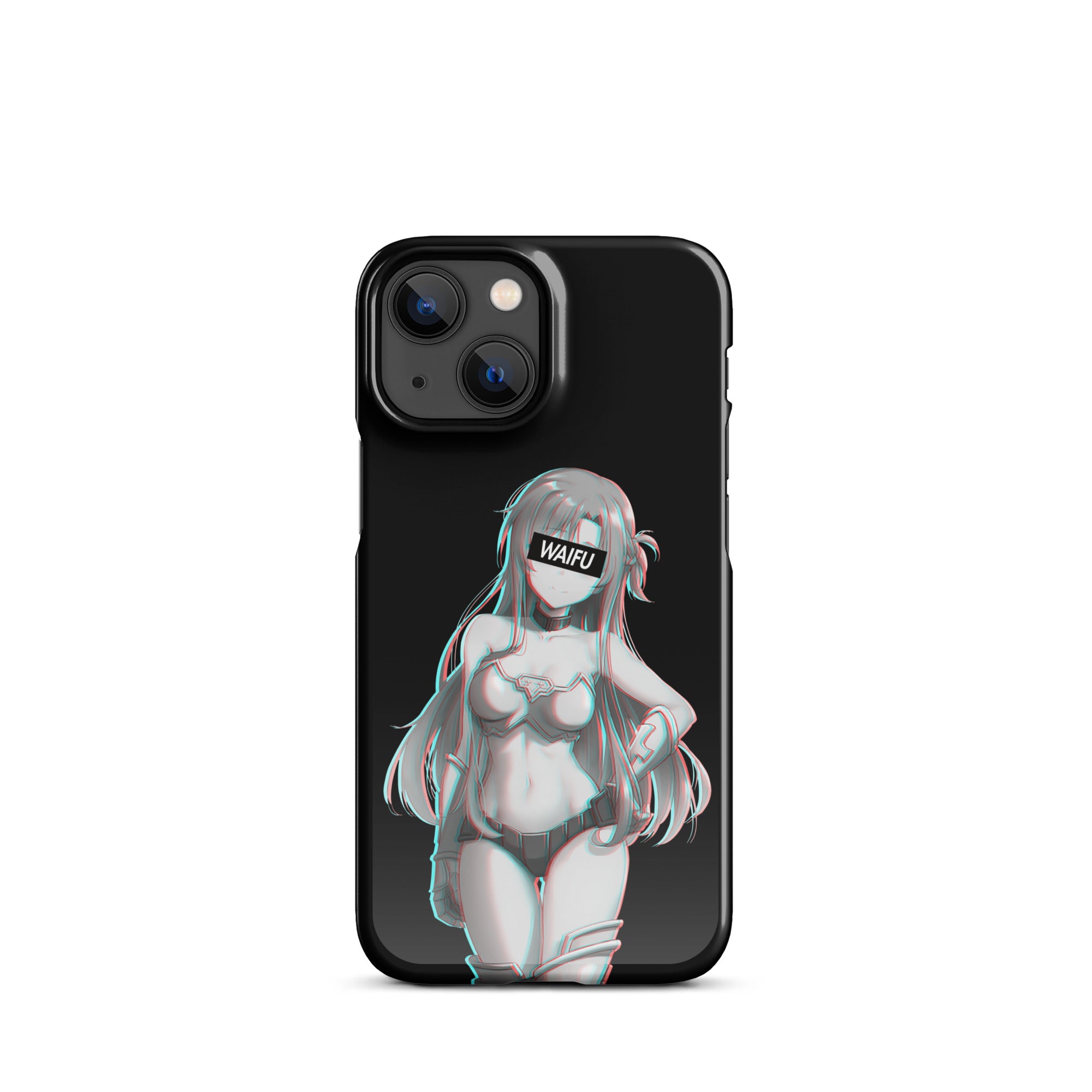 Asuna Waifu Material - Black Edition #001 iPhone Premium Case