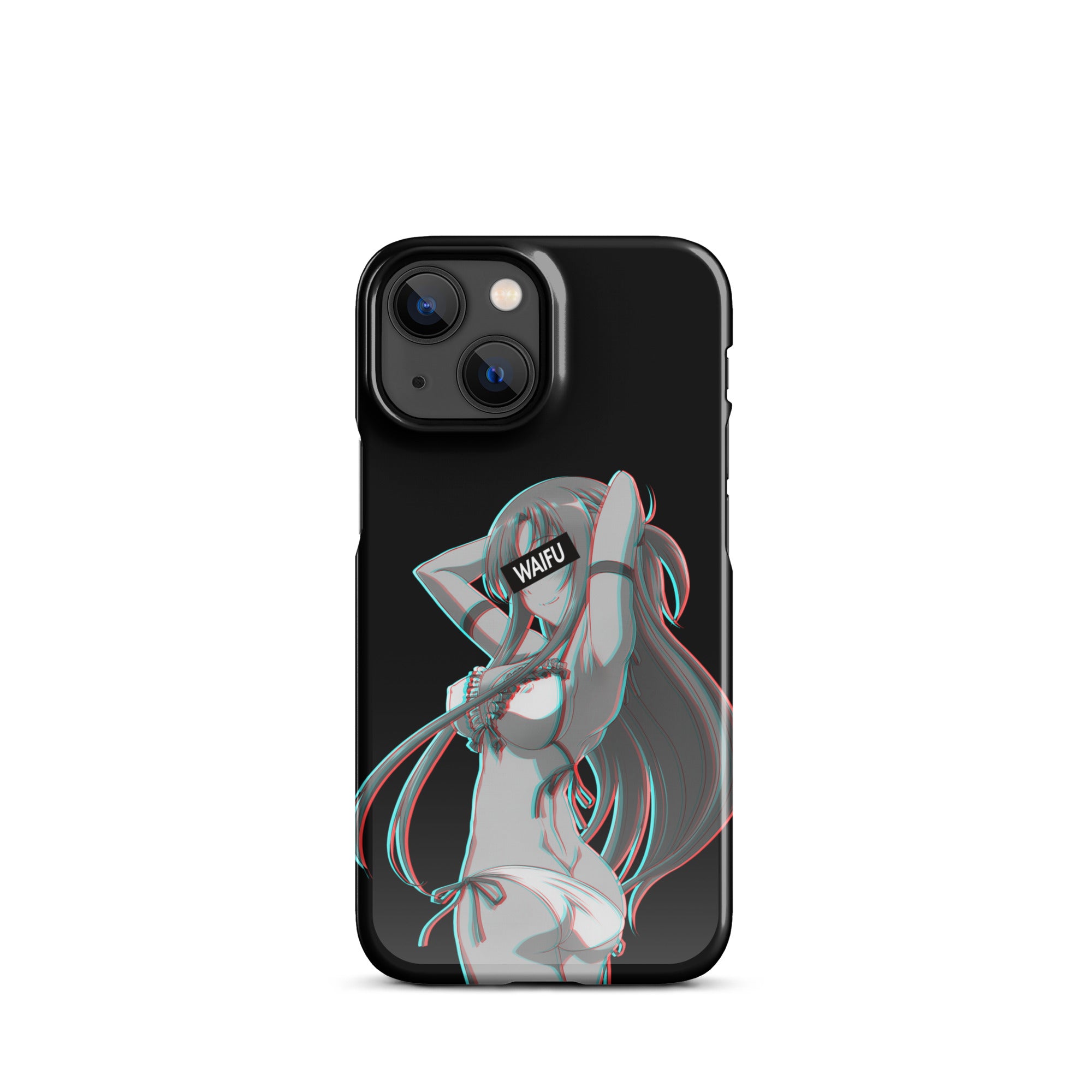 Asuna Waifu Material - Black Edition #002 iPhone Premium Case