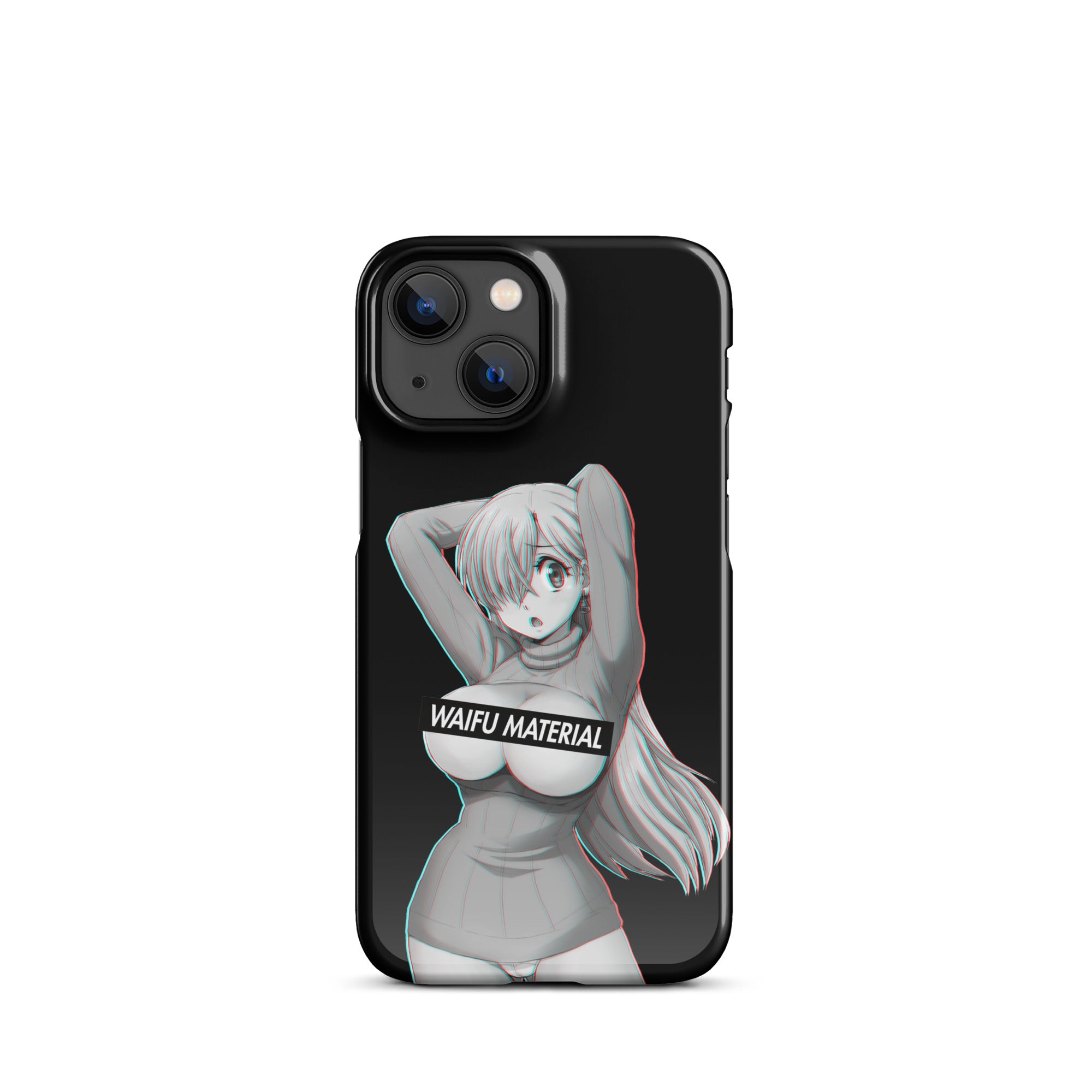 Elizabeth Waifu Material - Black Edition #001 iPhone Premium Case