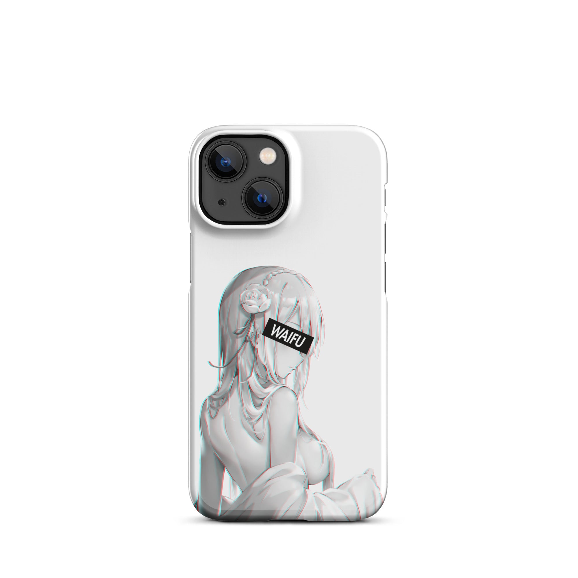 Emilia Waifu Material #001 iPhone Premium Case