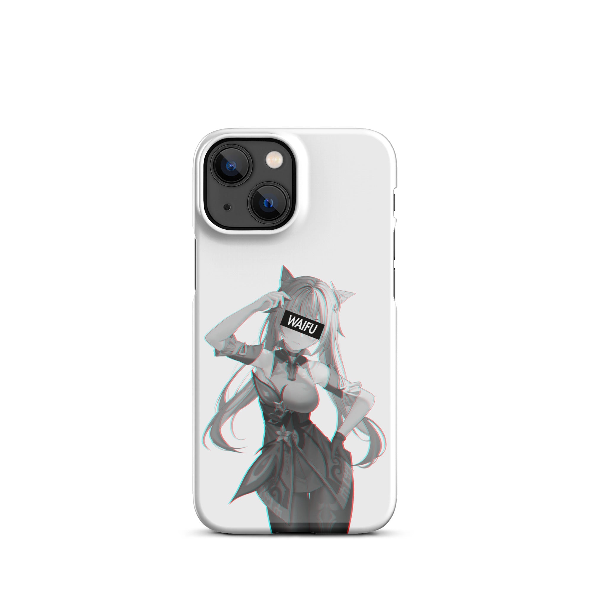 Keqing Waifu Material #004 iPhone Premium Case