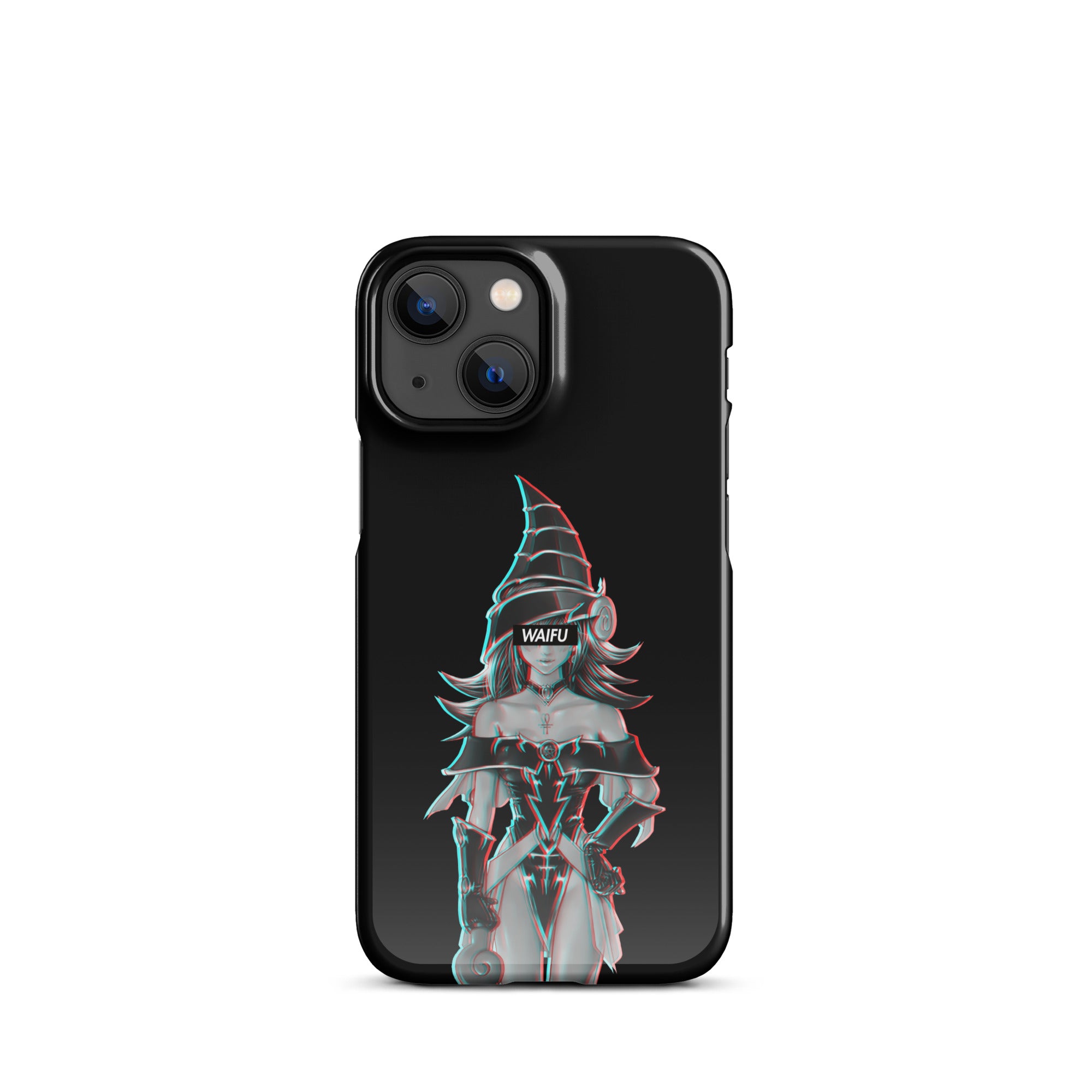 Magical Gal Waifu Material - Black Edition #001 iPhone Premium Case