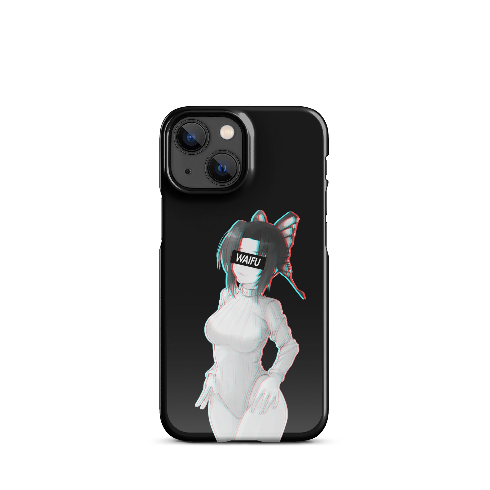 Shinobu Waifu Material - Black Edition #002 iPhone Premium Case