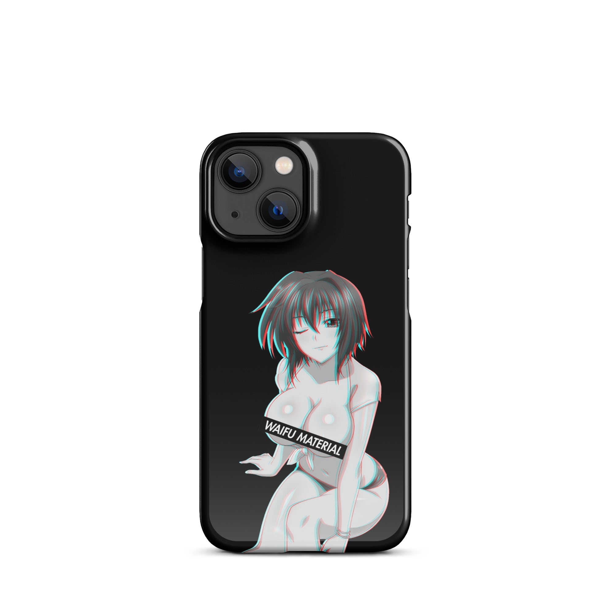 Xenovia Waifu Material - Black Edition #003 iPhone Premium Case