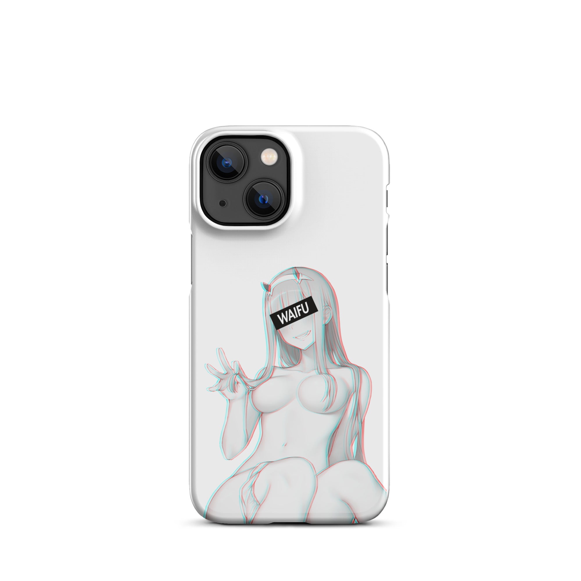 Zero Two Waifu Material #006 iPhone Premium Case