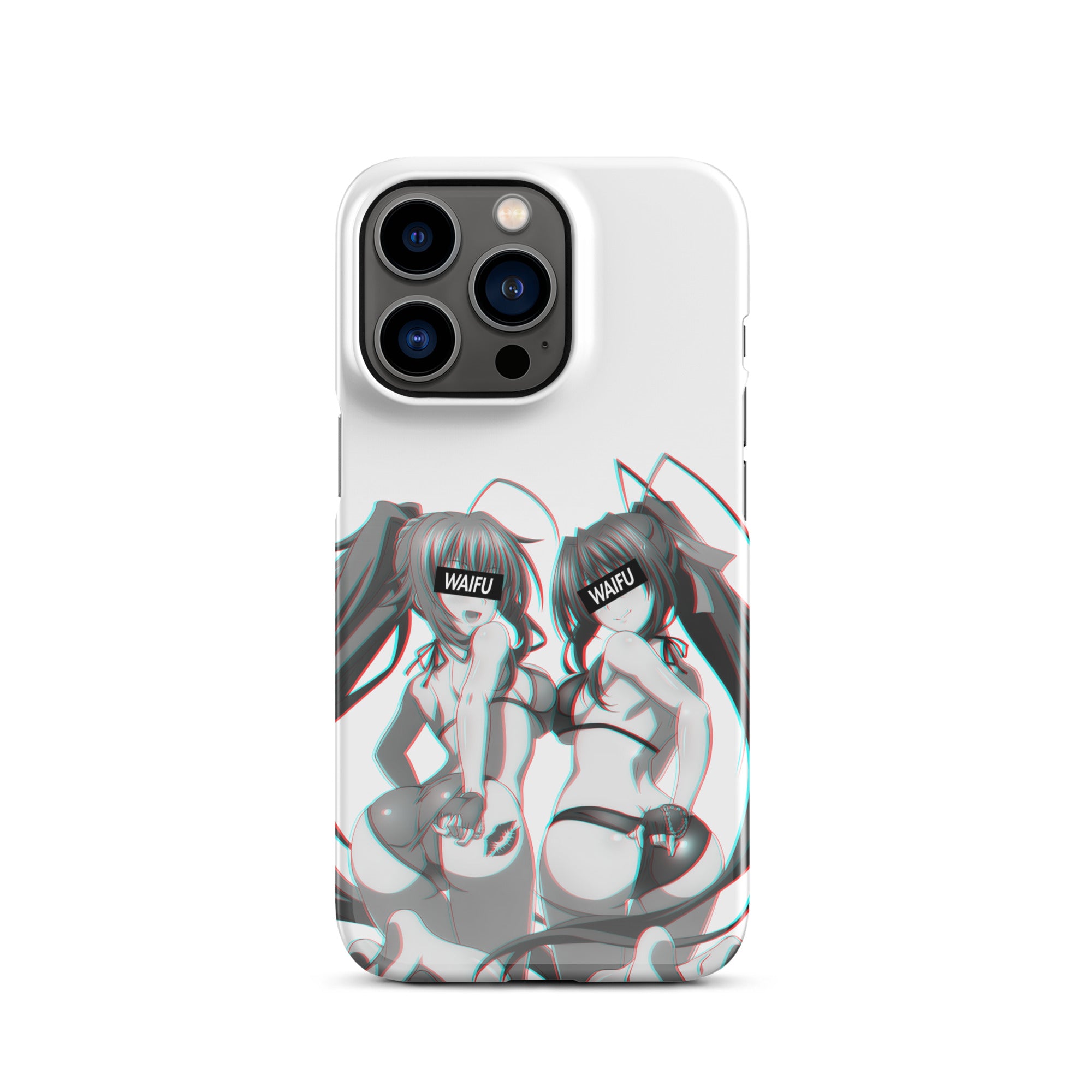 Akeno & Rias Waifu Material #001 iPhone Premium Case
