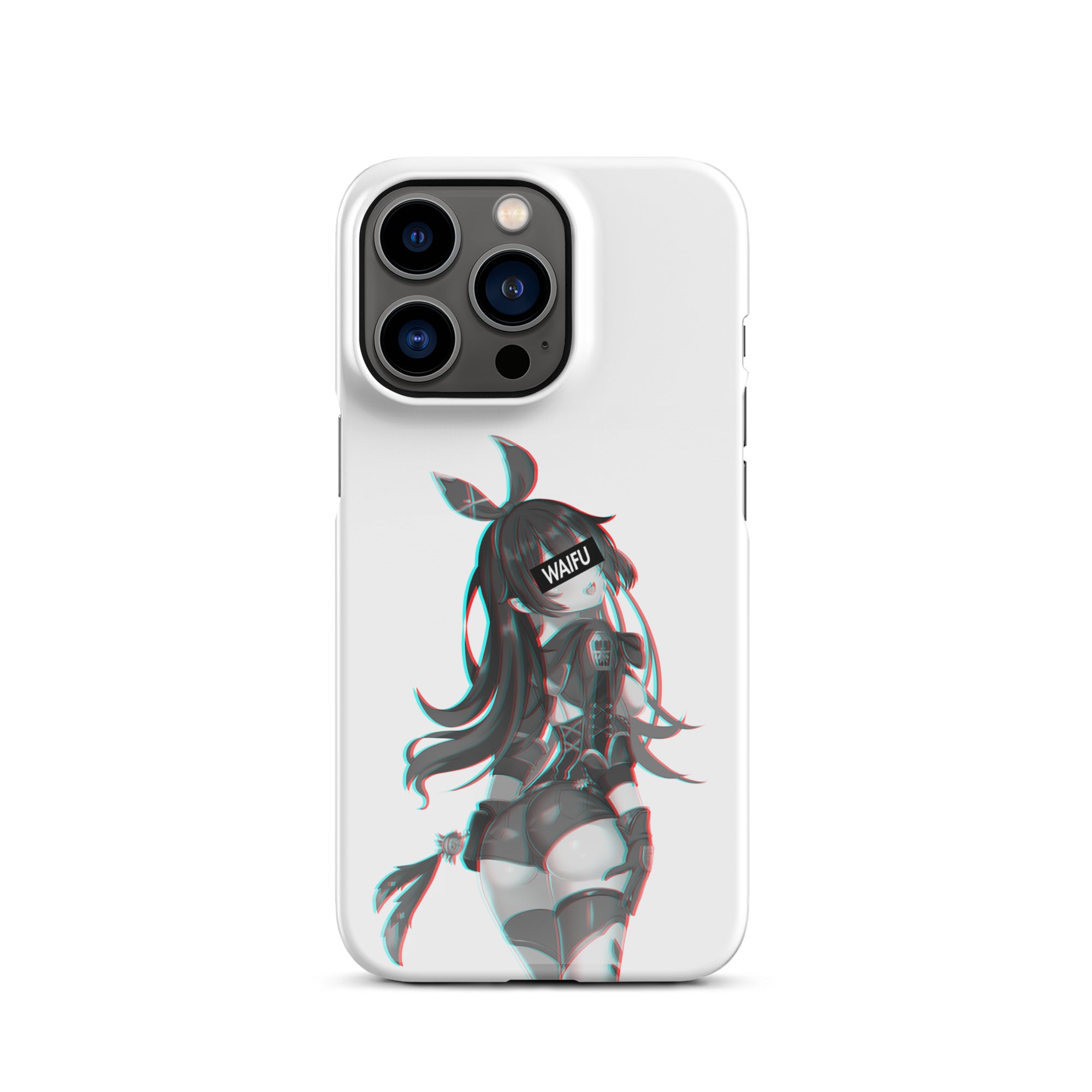 Amber Waifu Material #002 iPhone Premium Case