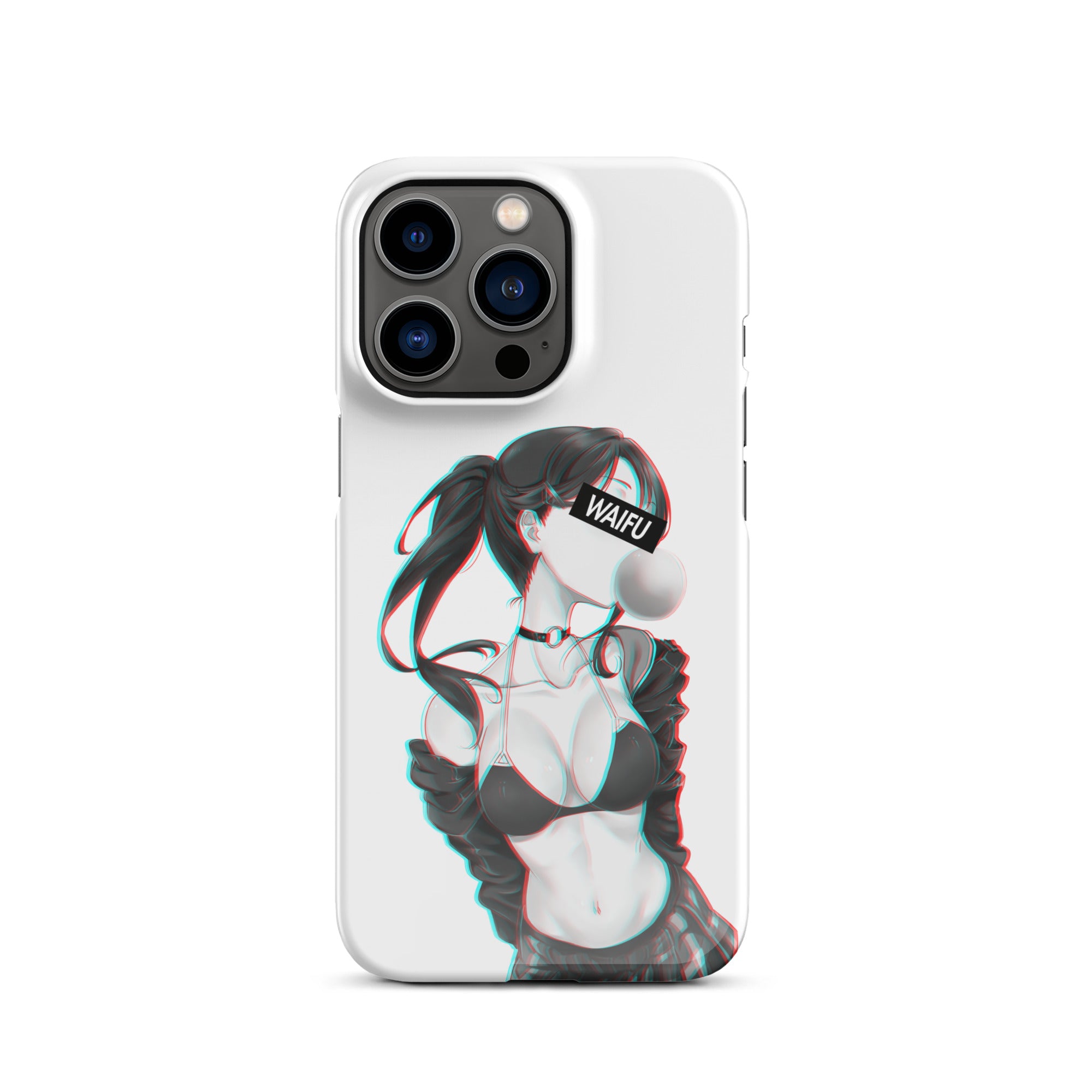 Cute Anime Girl Waifu Material #001 iPhone Premium Case