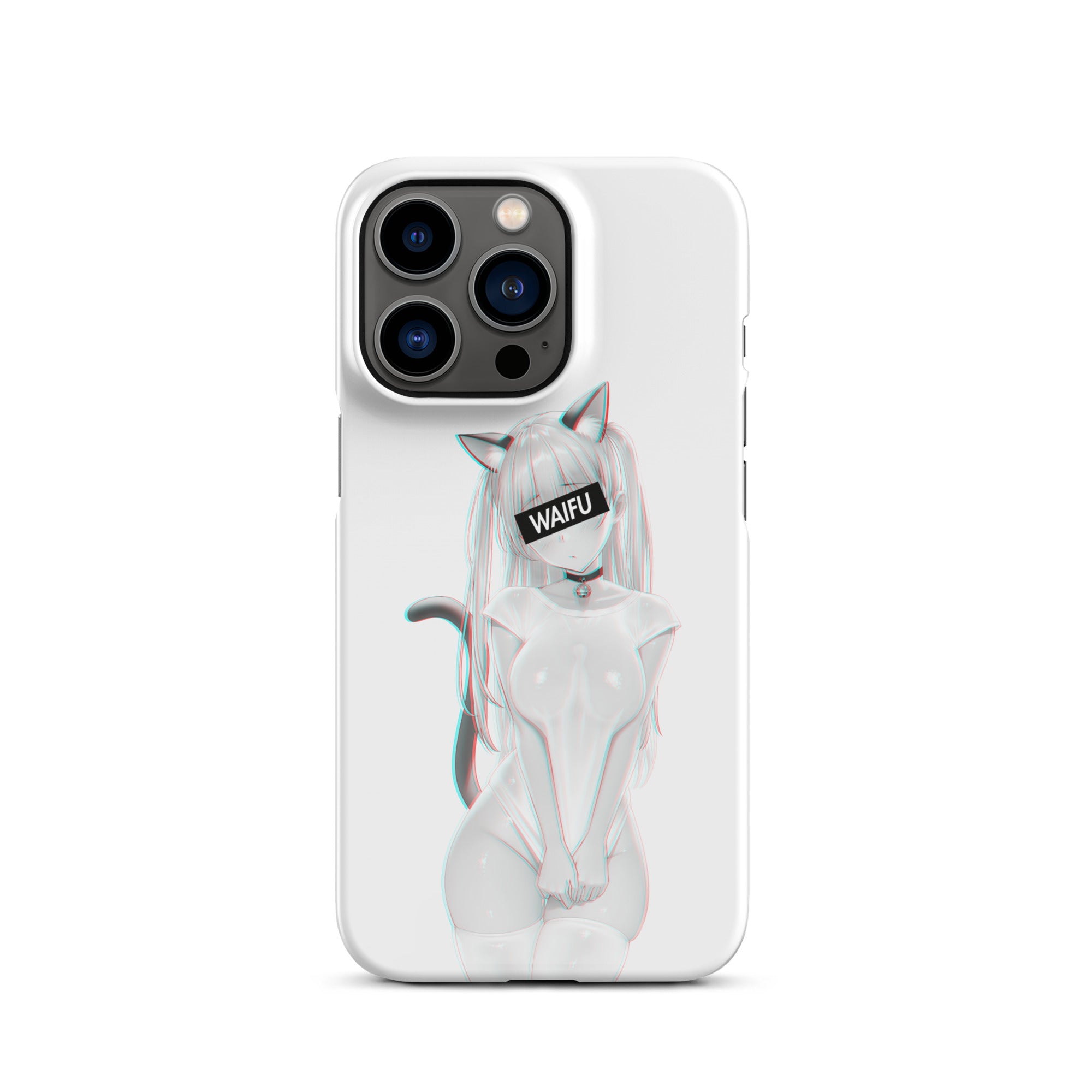 Cute Anime Girl Waifu Material #002 iPhone Premium Case
