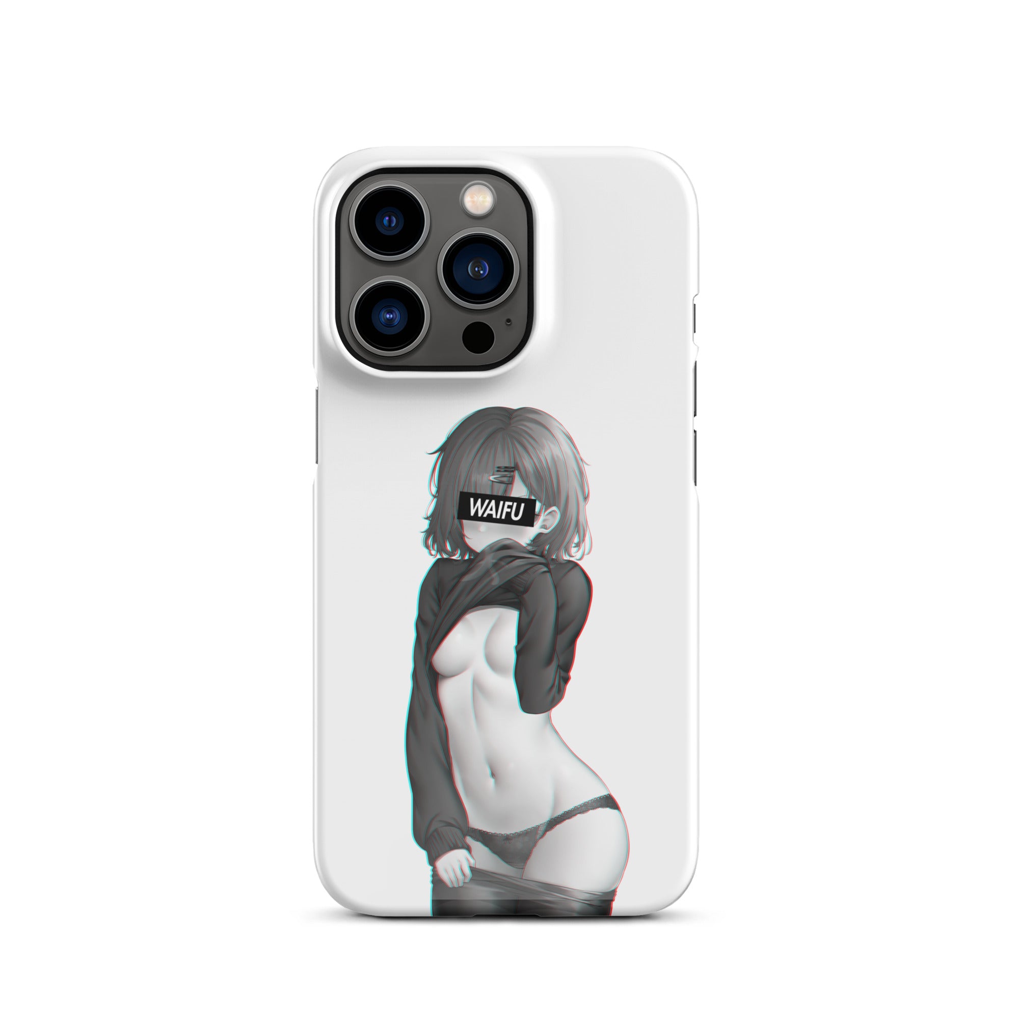 Cute Anime Girl Waifu Material #004 iPhone Premium Case
