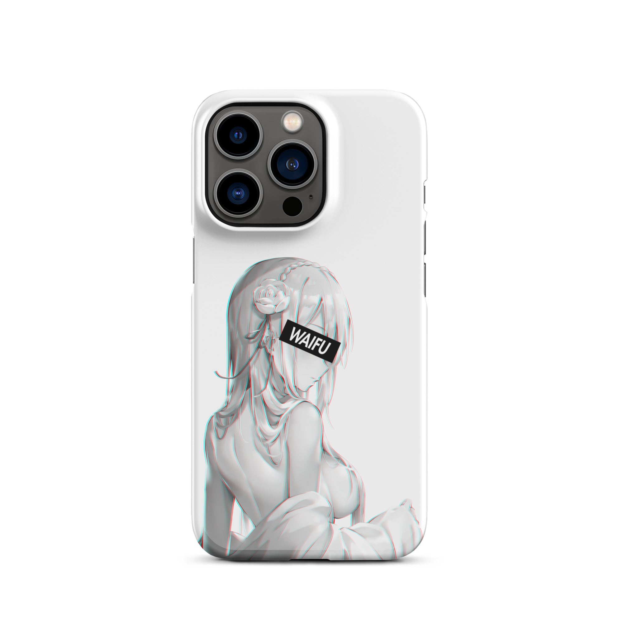 Emilia Waifu Material #001 iPhone Premium Case