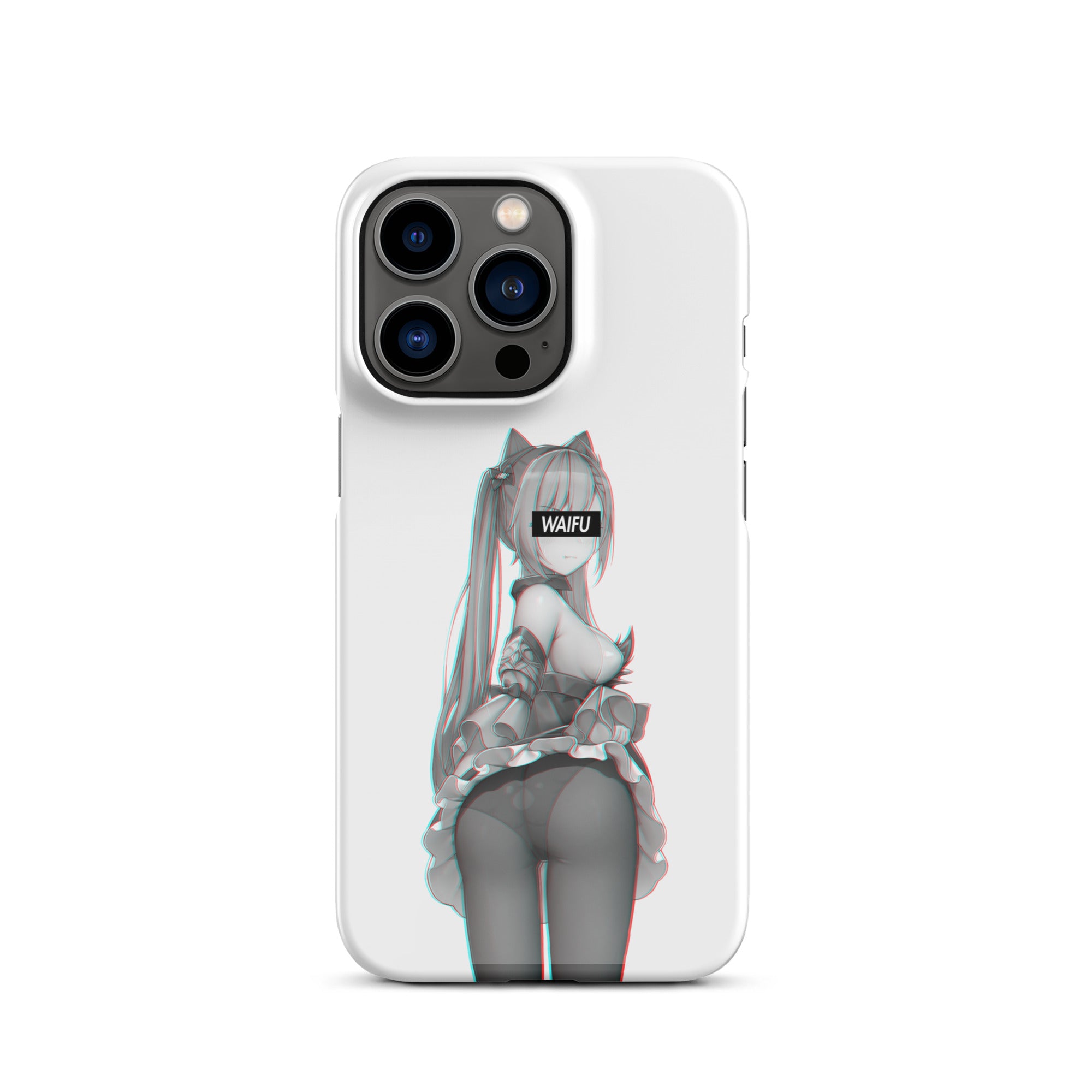 Keqing Waifu Material #001 iPhone Premium Case