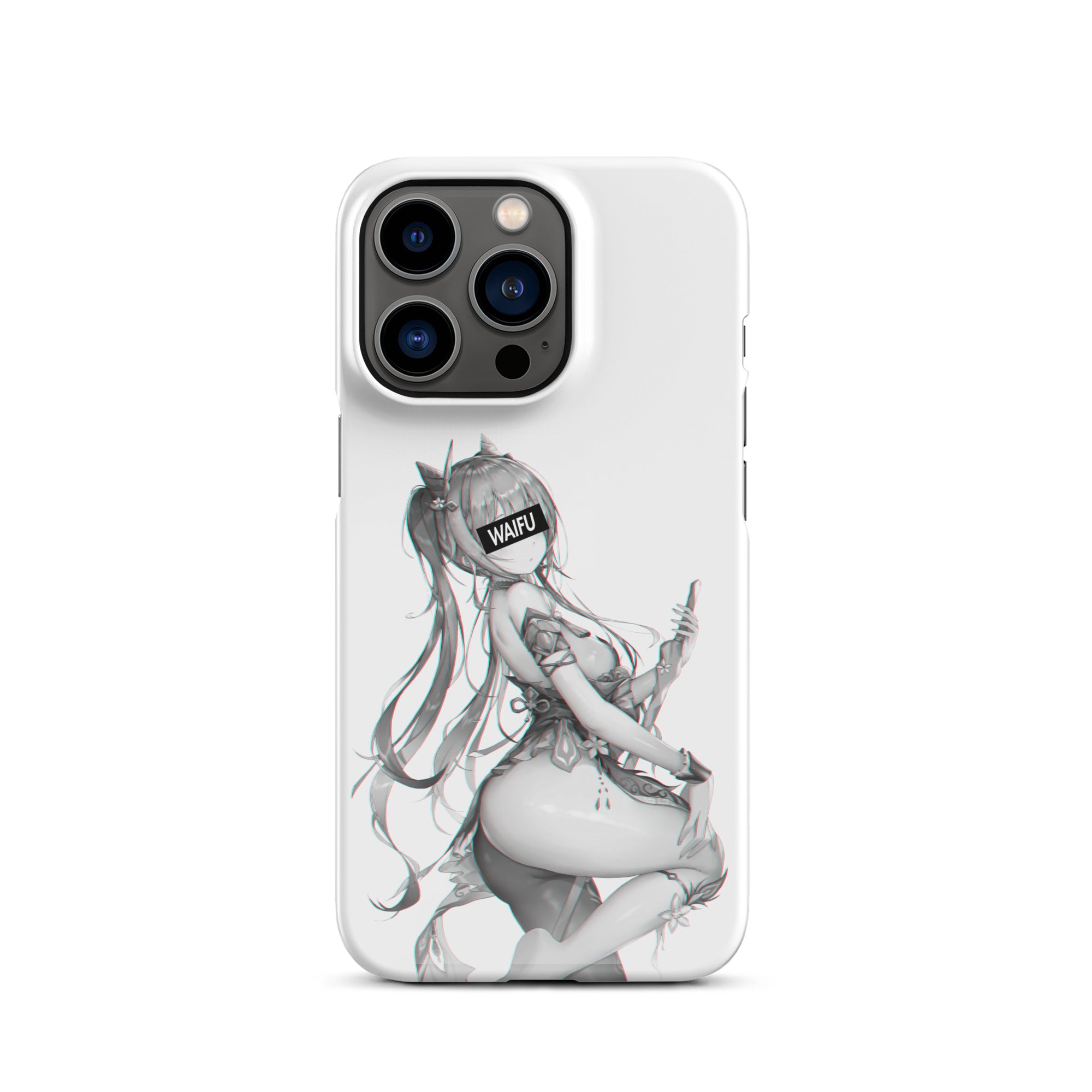 Keqing Waifu Material #003 iPhone Premium Case