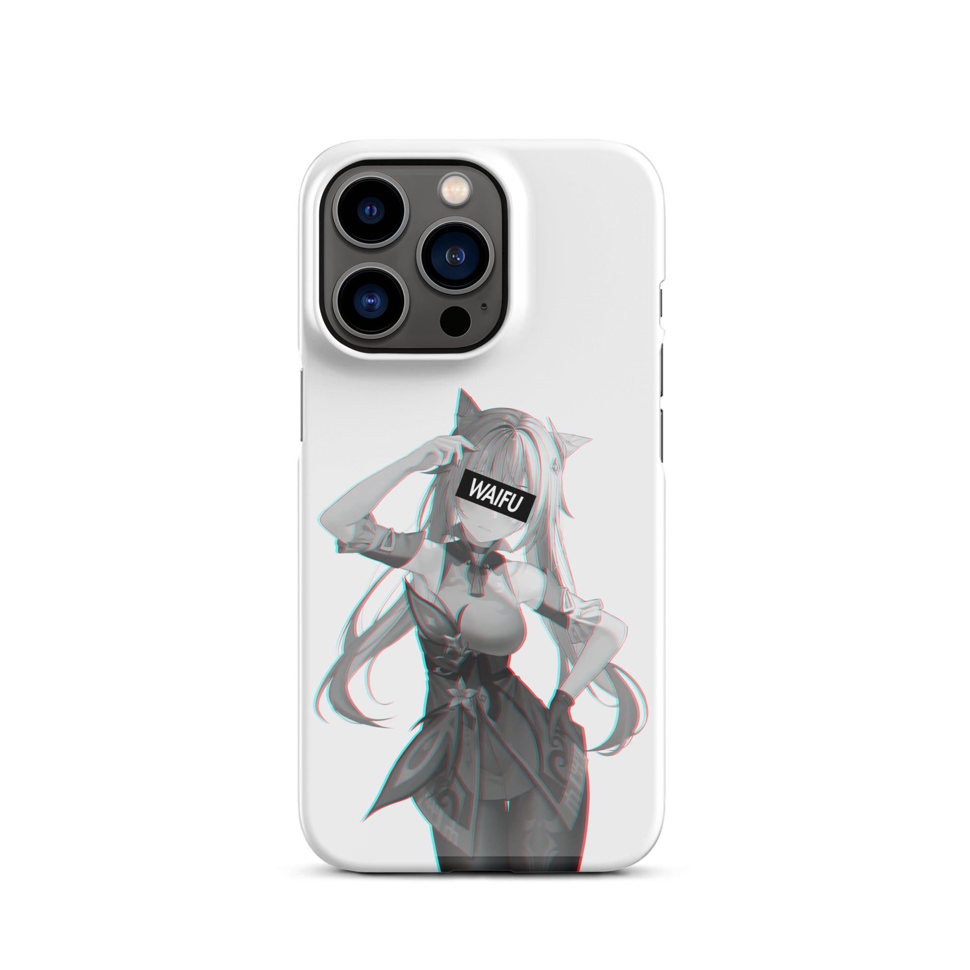 Keqing Waifu Material #004 iPhone Premium Case