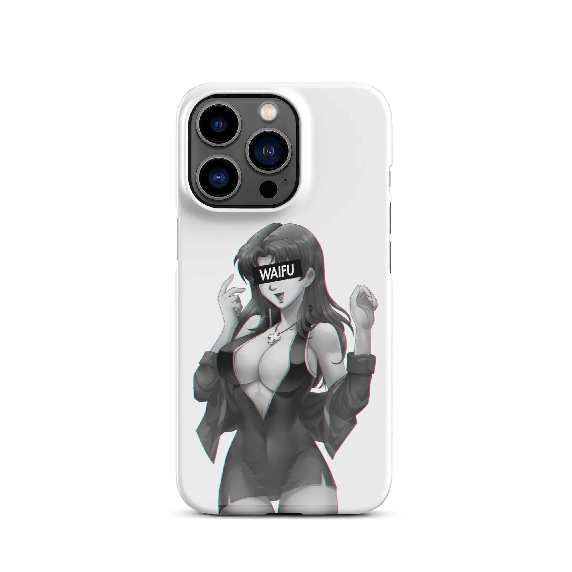 Misato Waifu Material #001 iPhone Premium Case