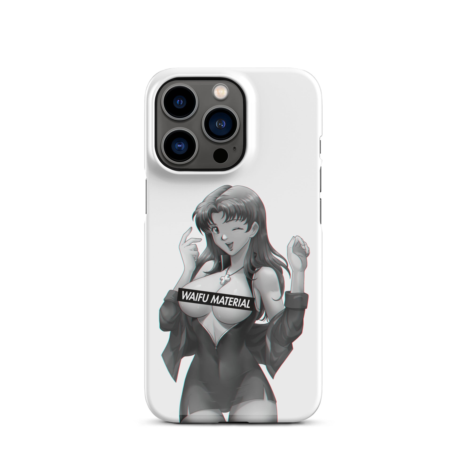 Misato Waifu Material #002 iPhone Premium Case