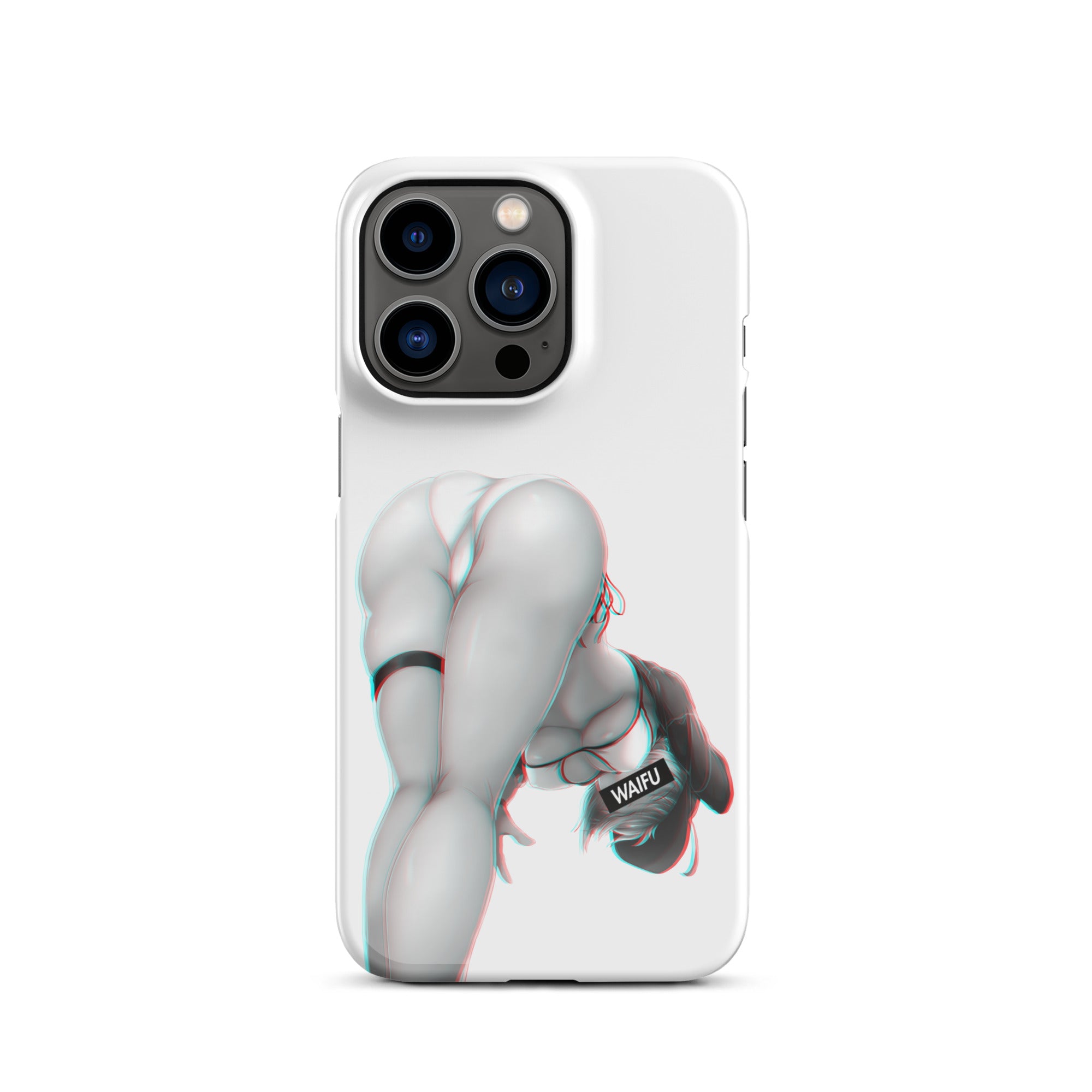 Mysterious Heroine Waifu Material #001 iPhone Premium Case