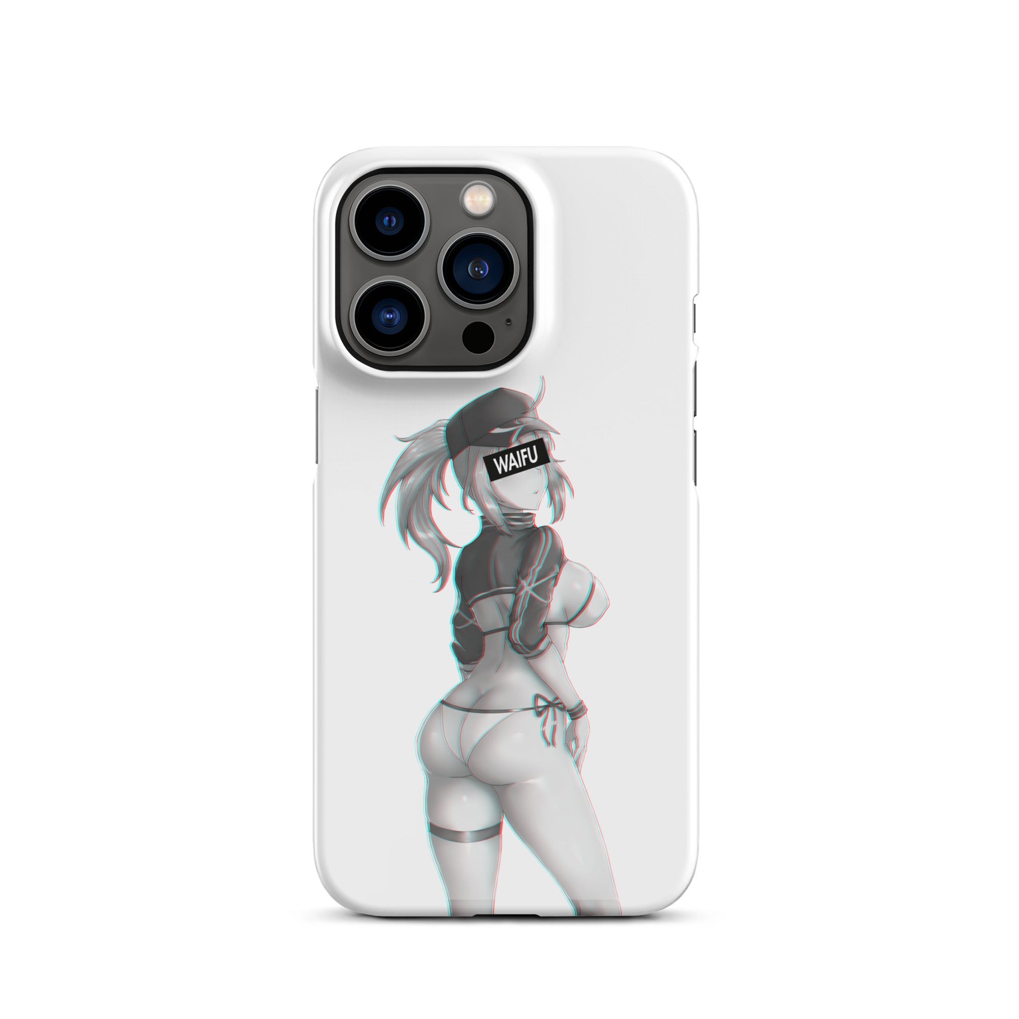 Mysterious Heroine Waifu Material #002 iPhone Premium Case