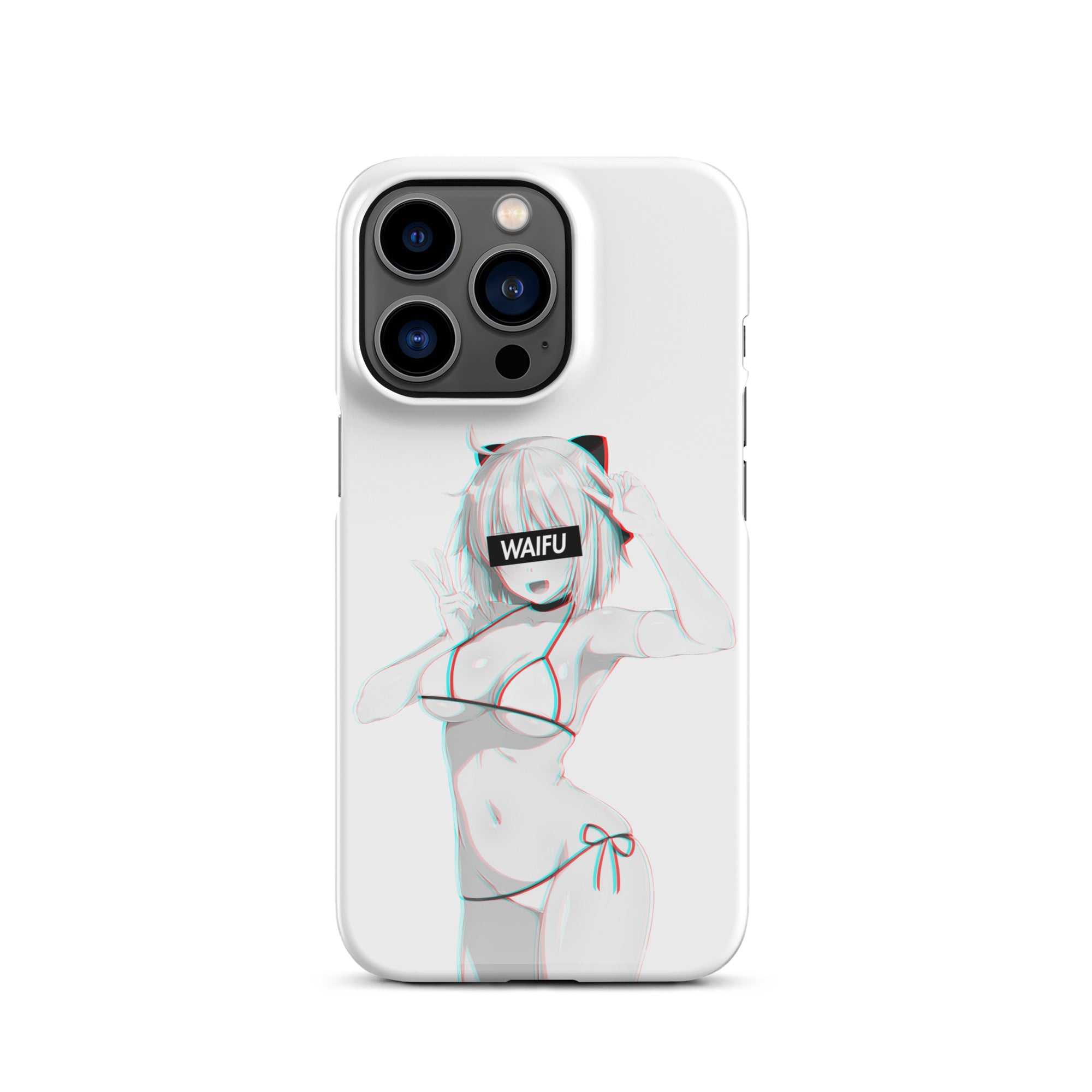 Okita Waifu Material #001 iPhone Premium Case