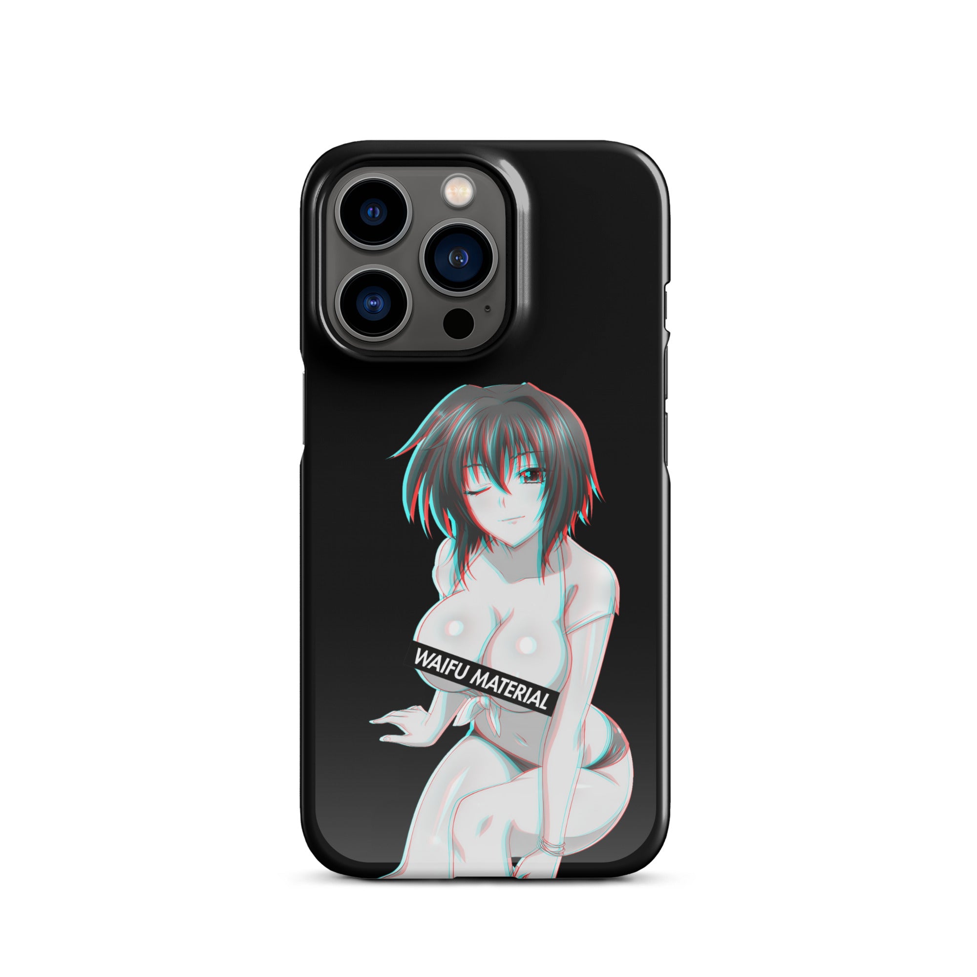 Xenovia Waifu Material - Black Edition #003 iPhone Premium Case