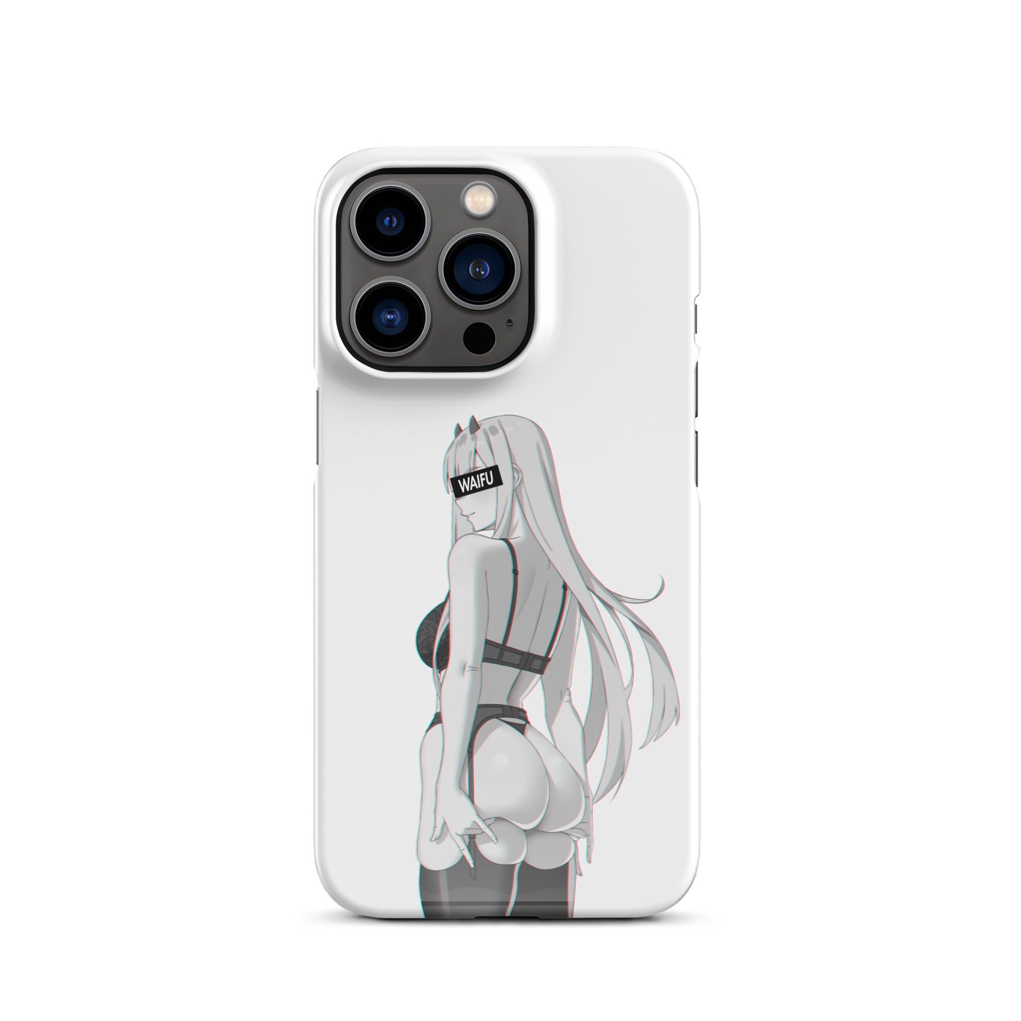 Zero Two Waifu Material #001 iPhone Premium Case
