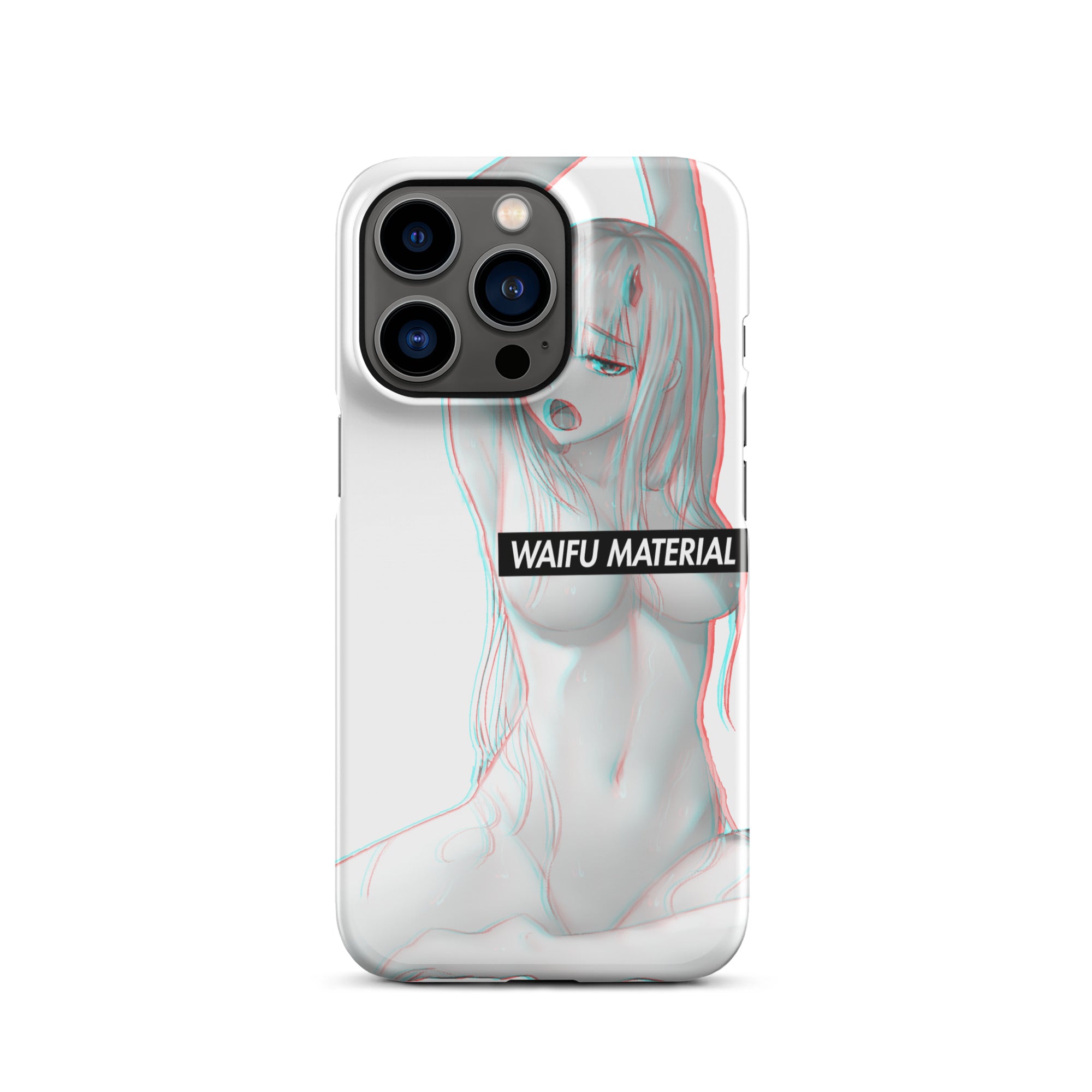 Zero Two Waifu Material #003 iPhone Premium Case