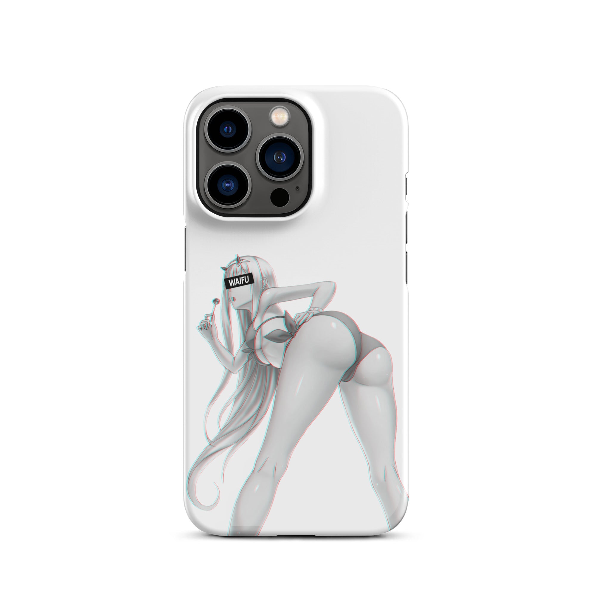 Zero Two Waifu Material #005 iPhone Premium Case