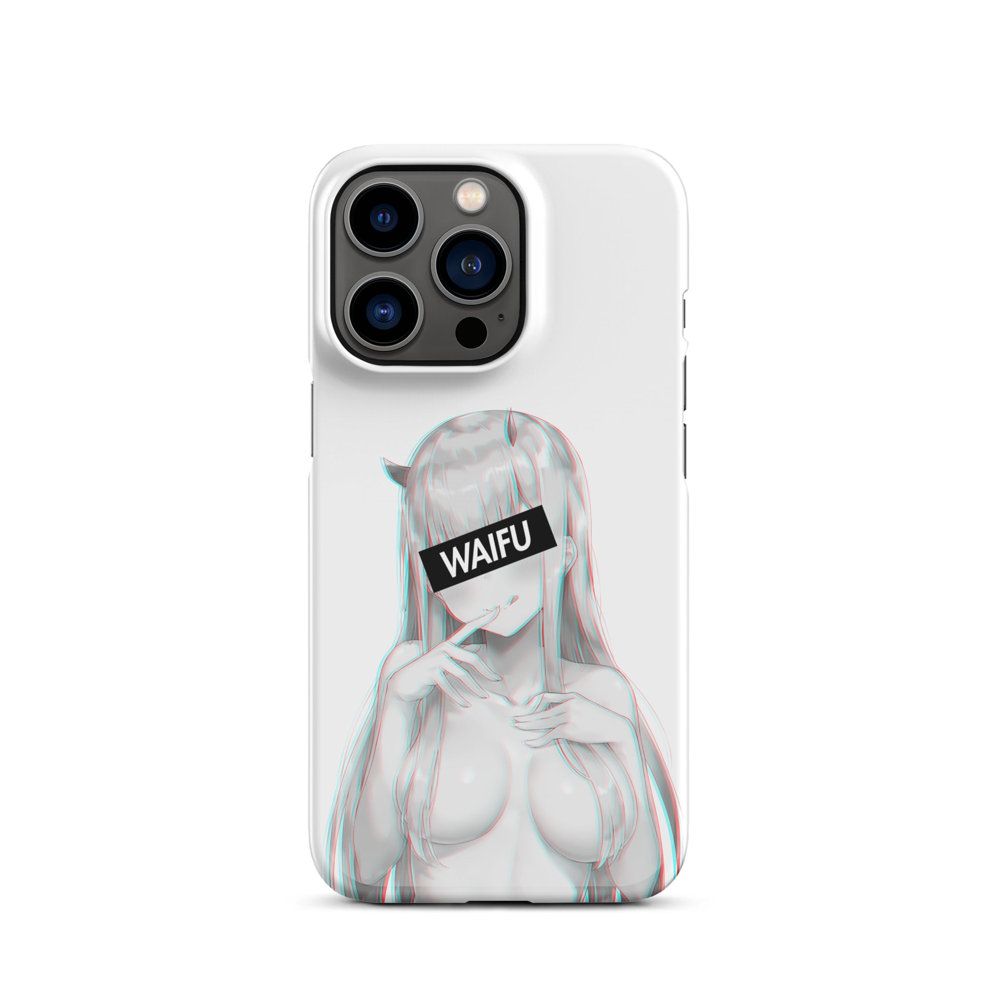 Zero Two Waifu Material #007 iPhone Premium Case