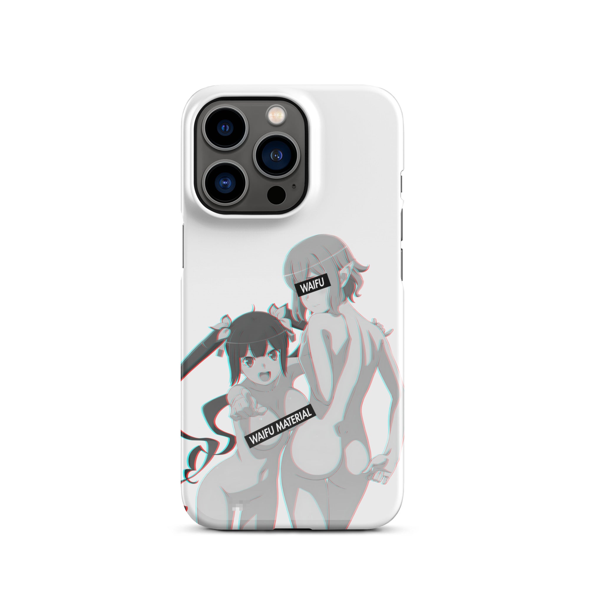 Hestia & Ryuu Waifu Material #001 iPhone Premium Case