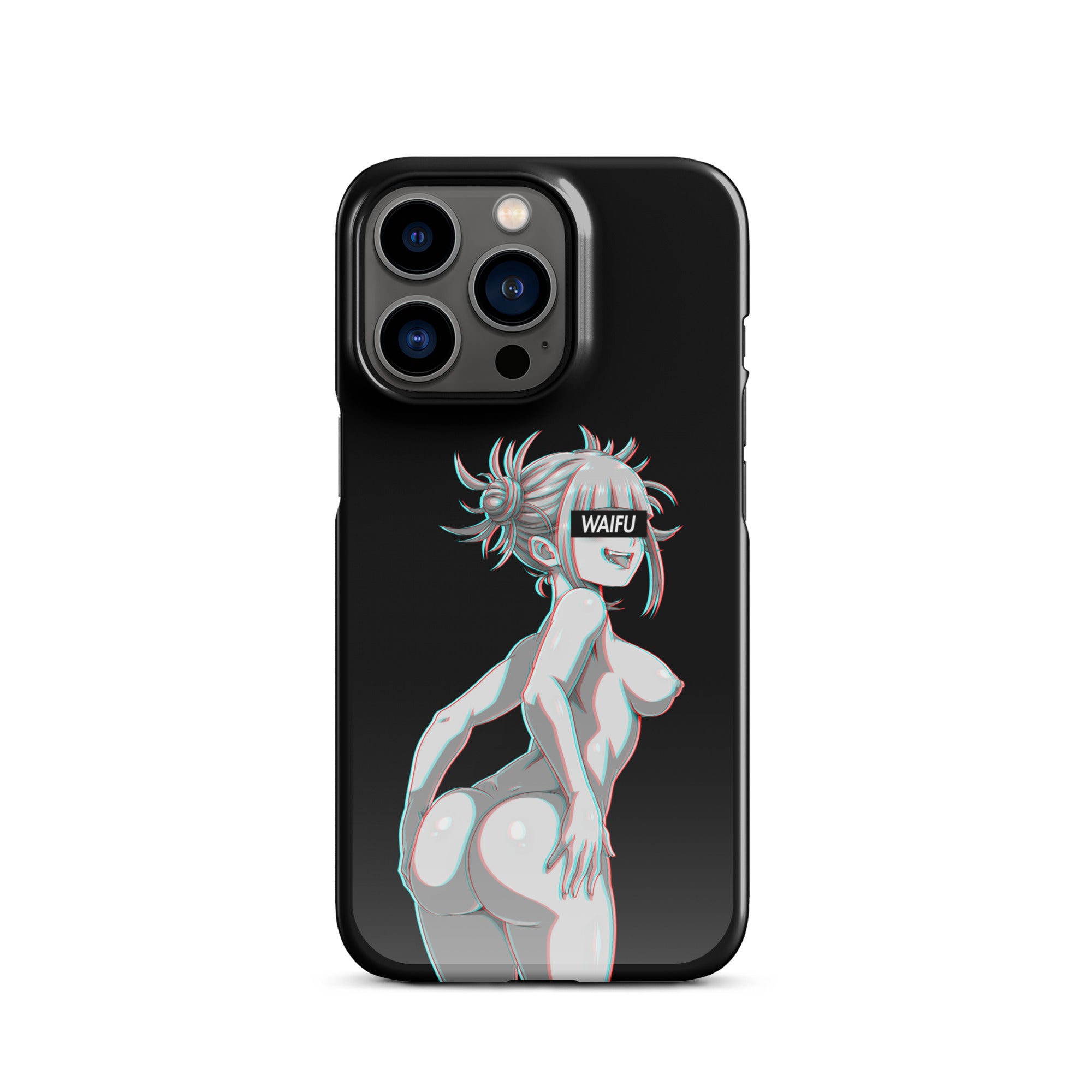 Toga Waifu Material - Black Edition #001 iPhone Premium Case