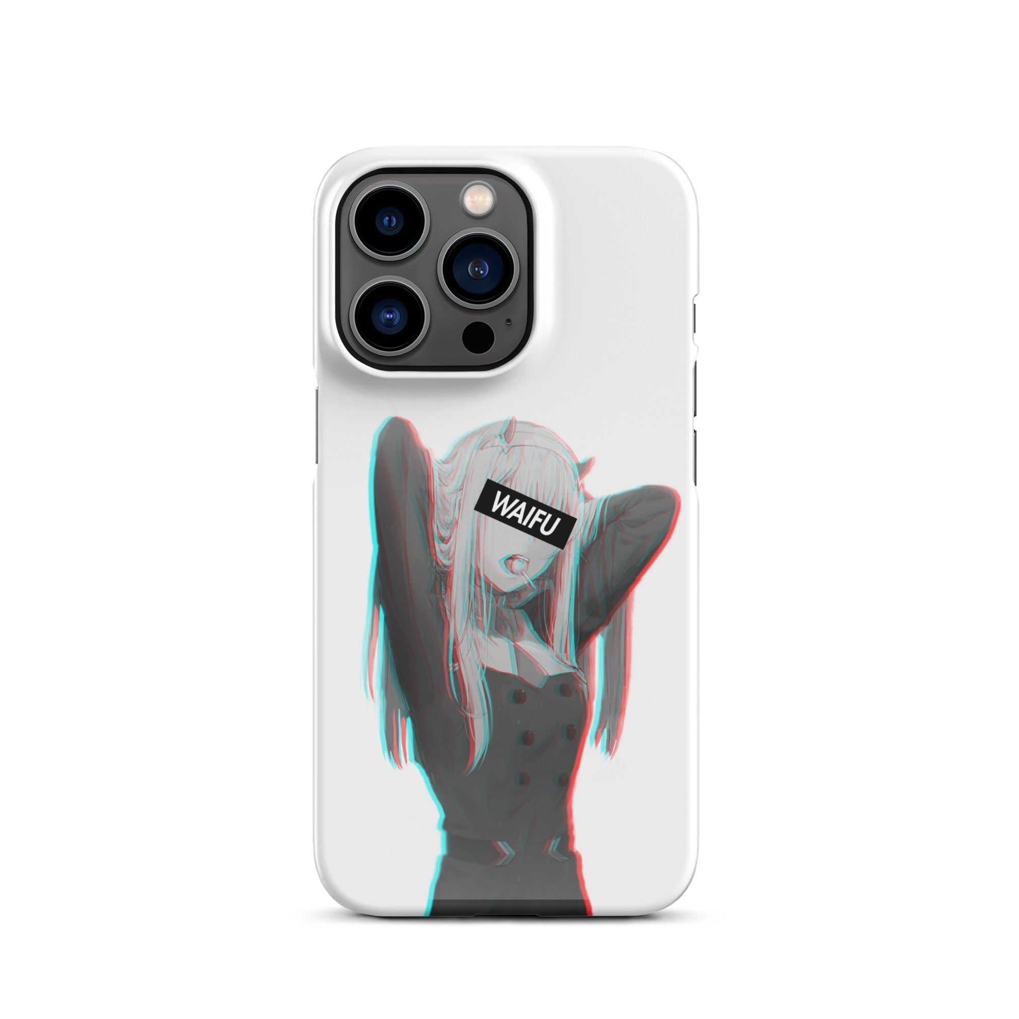 Zero Two Waifu Material #010 iPhone Premium Case