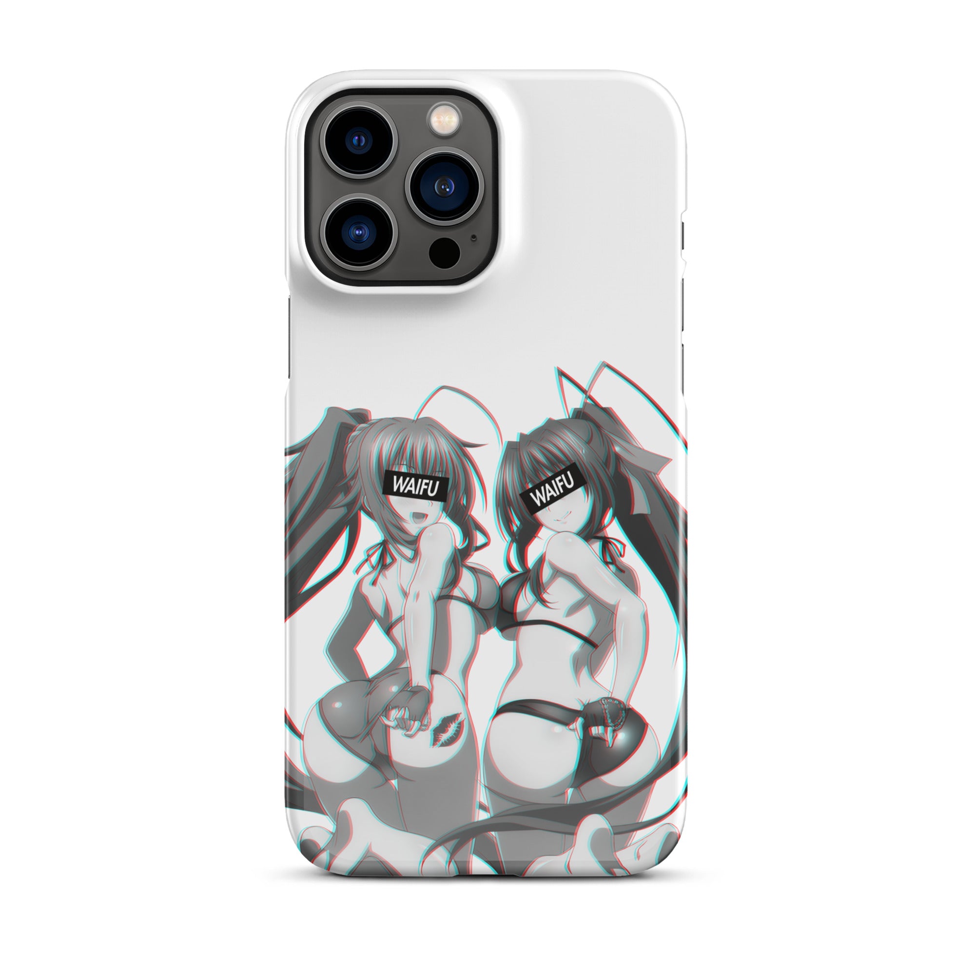 Akeno & Rias Waifu Material #001 iPhone Premium Case
