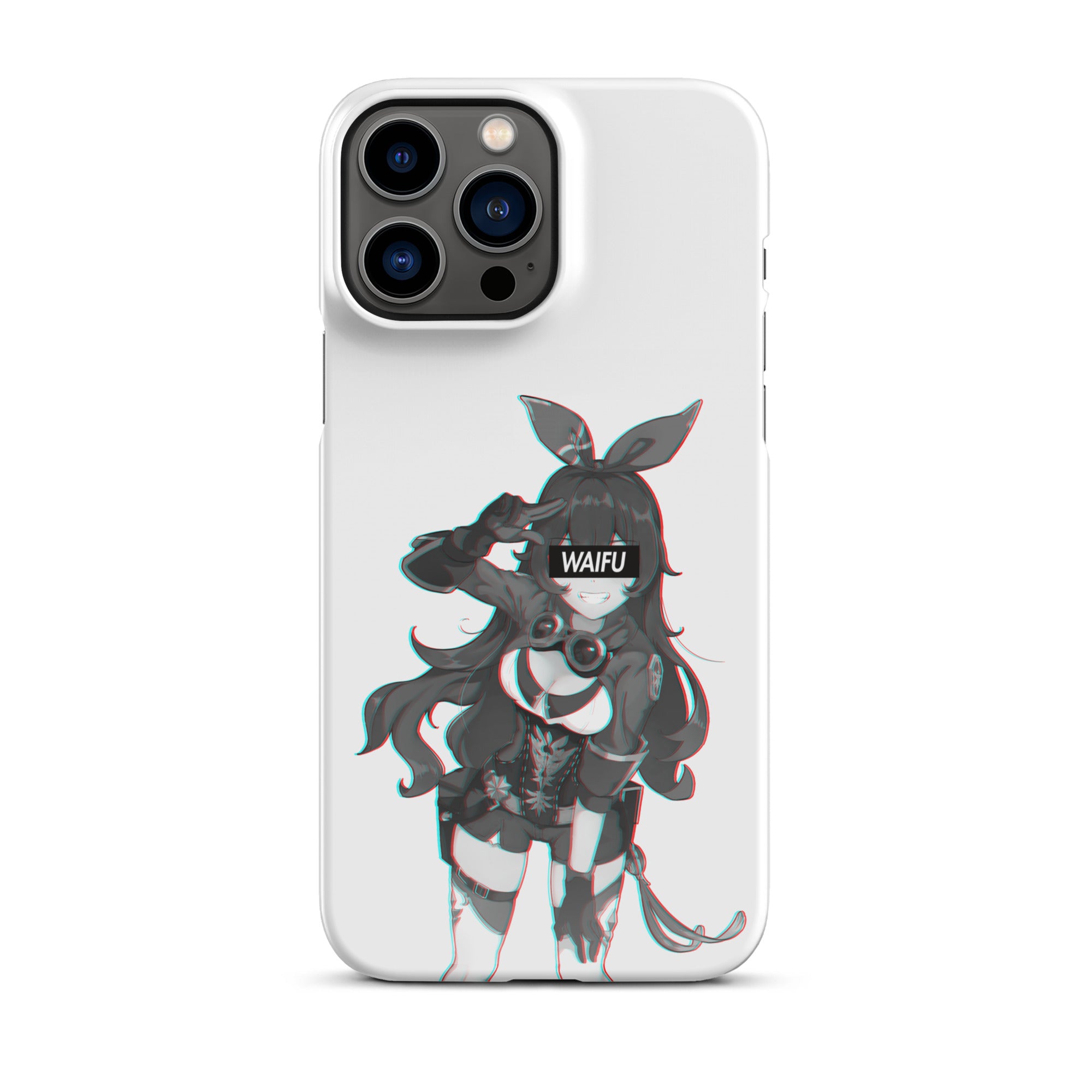 Amber Waifu Material #001 iPhone Premium Case