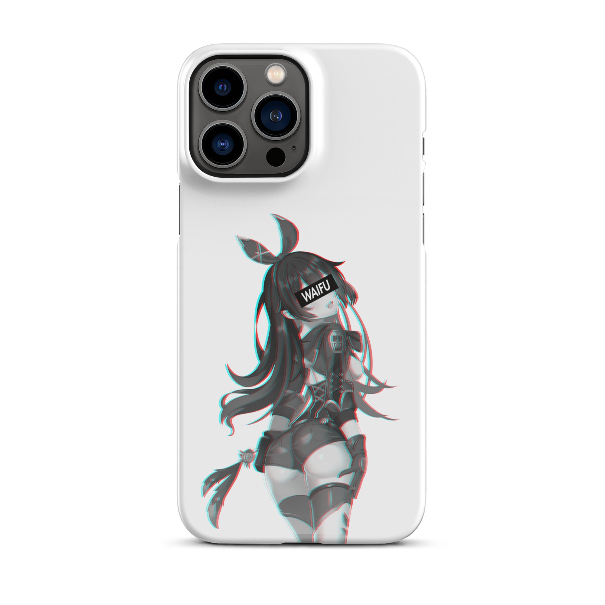 Amber Waifu Material #002 iPhone Premium Case
