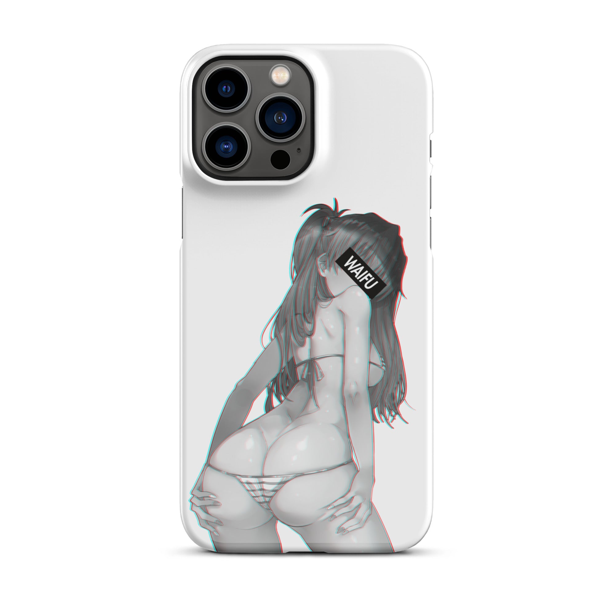 Asuka Waifu Material #002 iPhone Premium Case