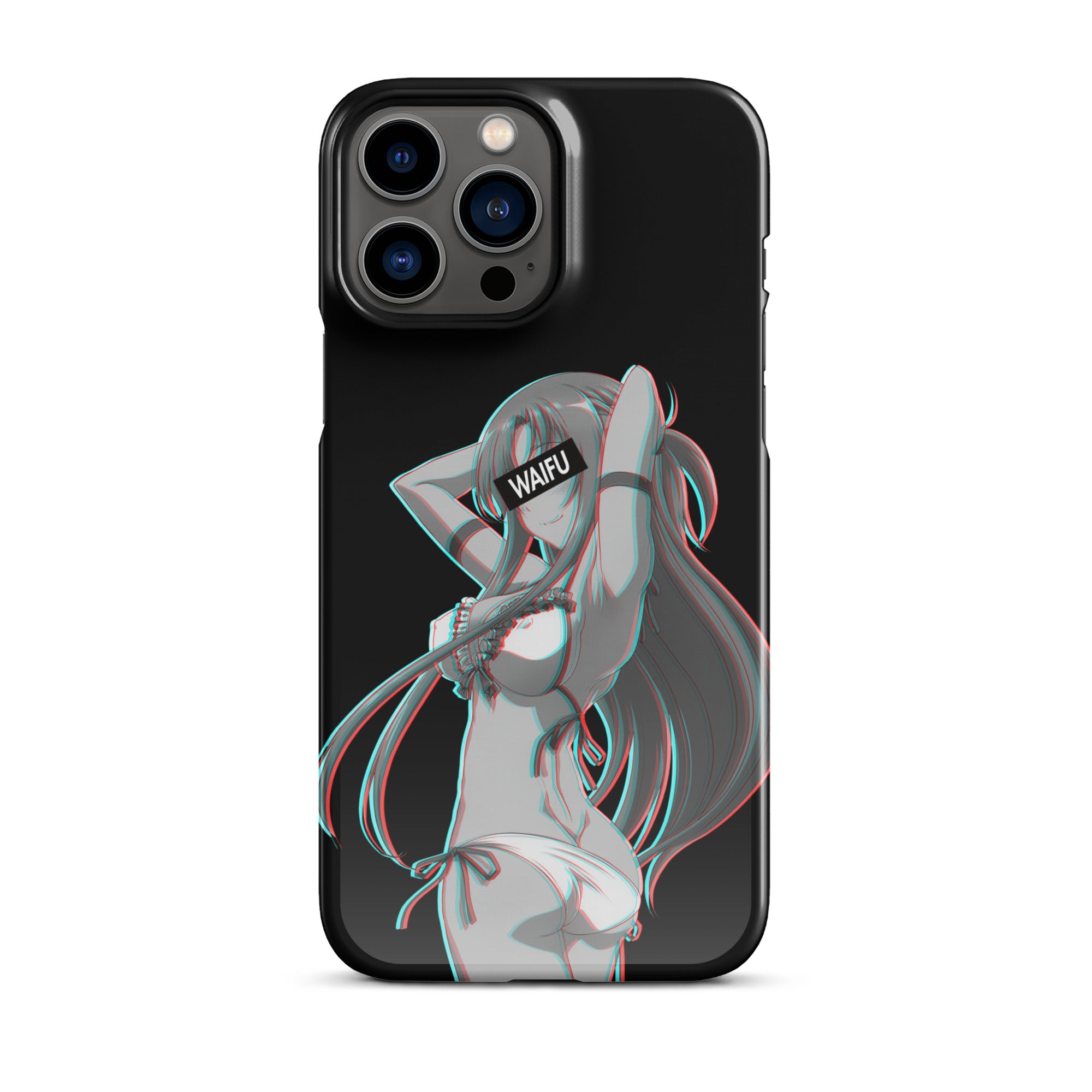 Asuna Waifu Material - Black Edition #002 iPhone Premium Case