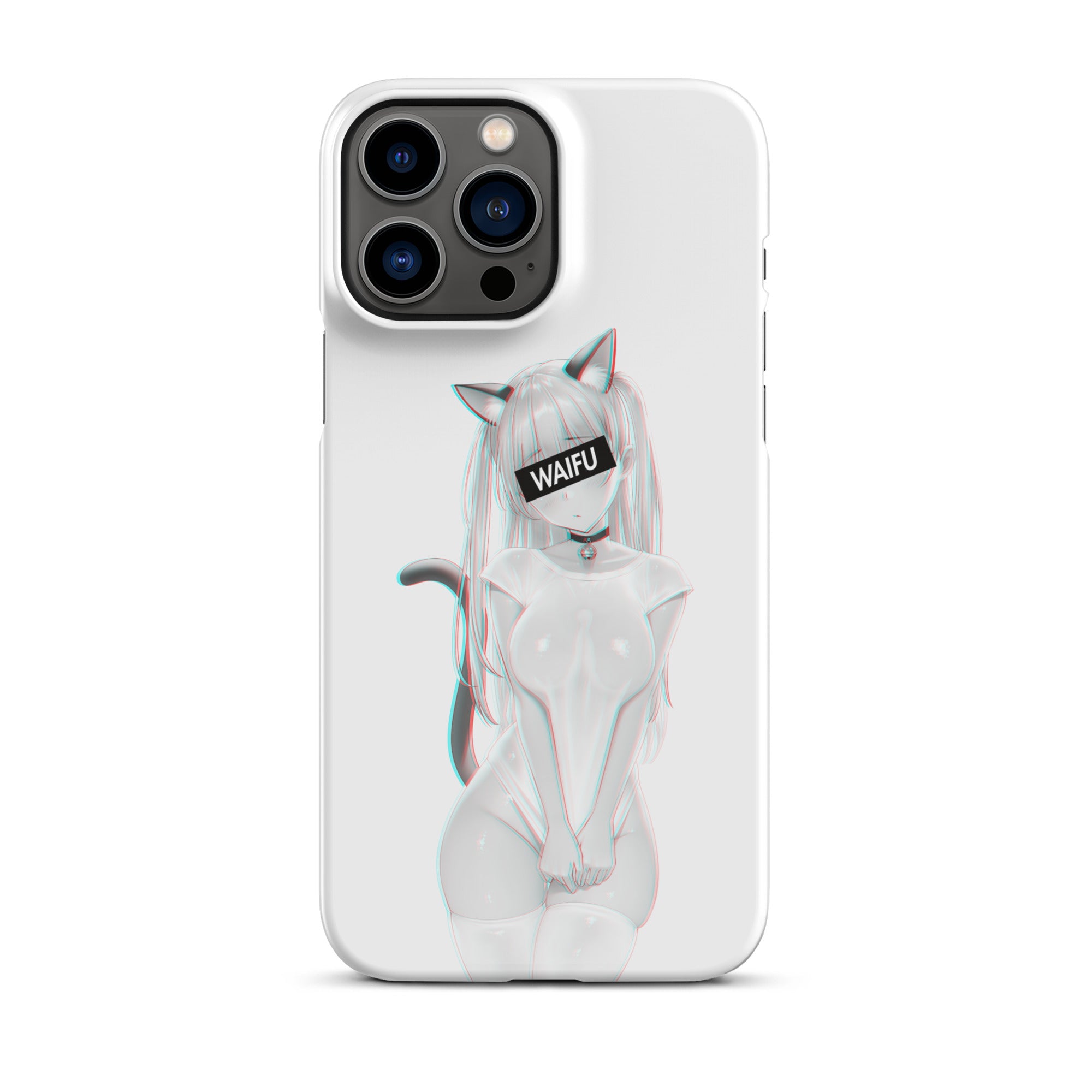 Cute Anime Girl Waifu Material #002 iPhone Premium Case