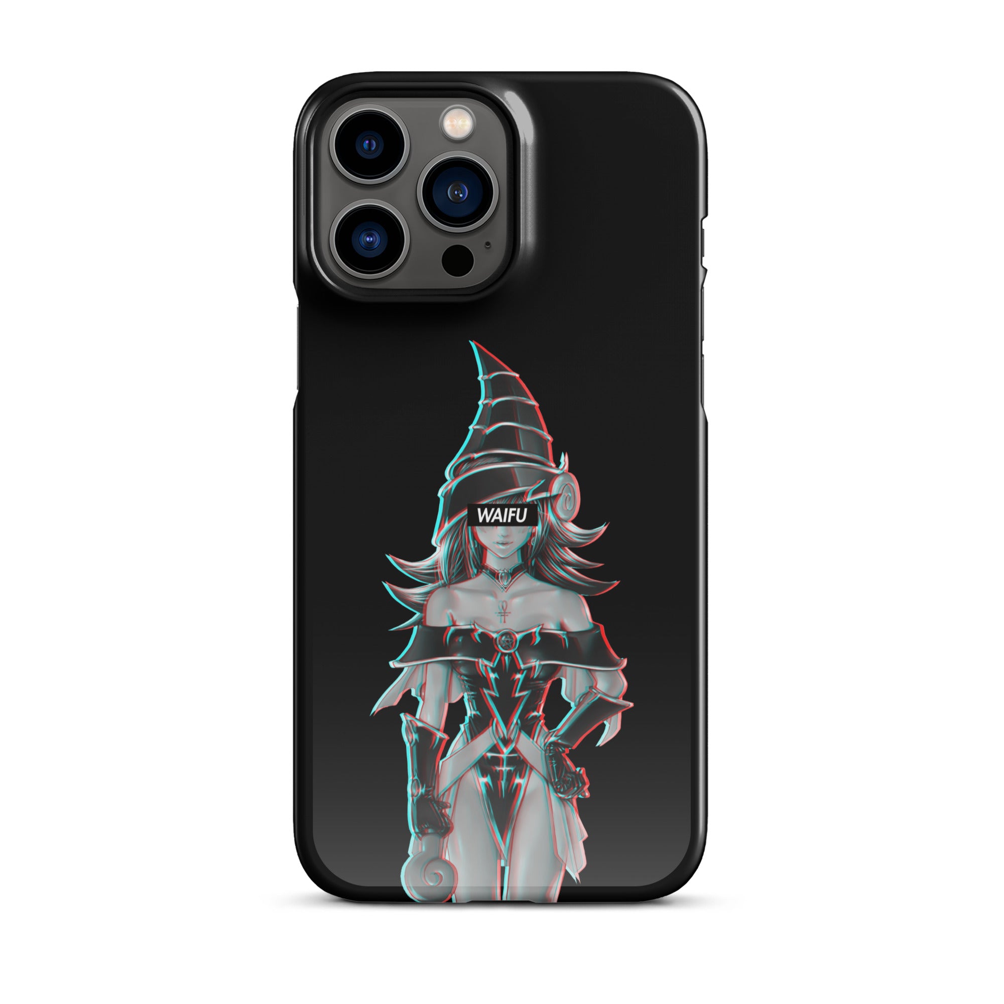 Magical Gal Waifu Material - Black Edition #001 iPhone Premium Case