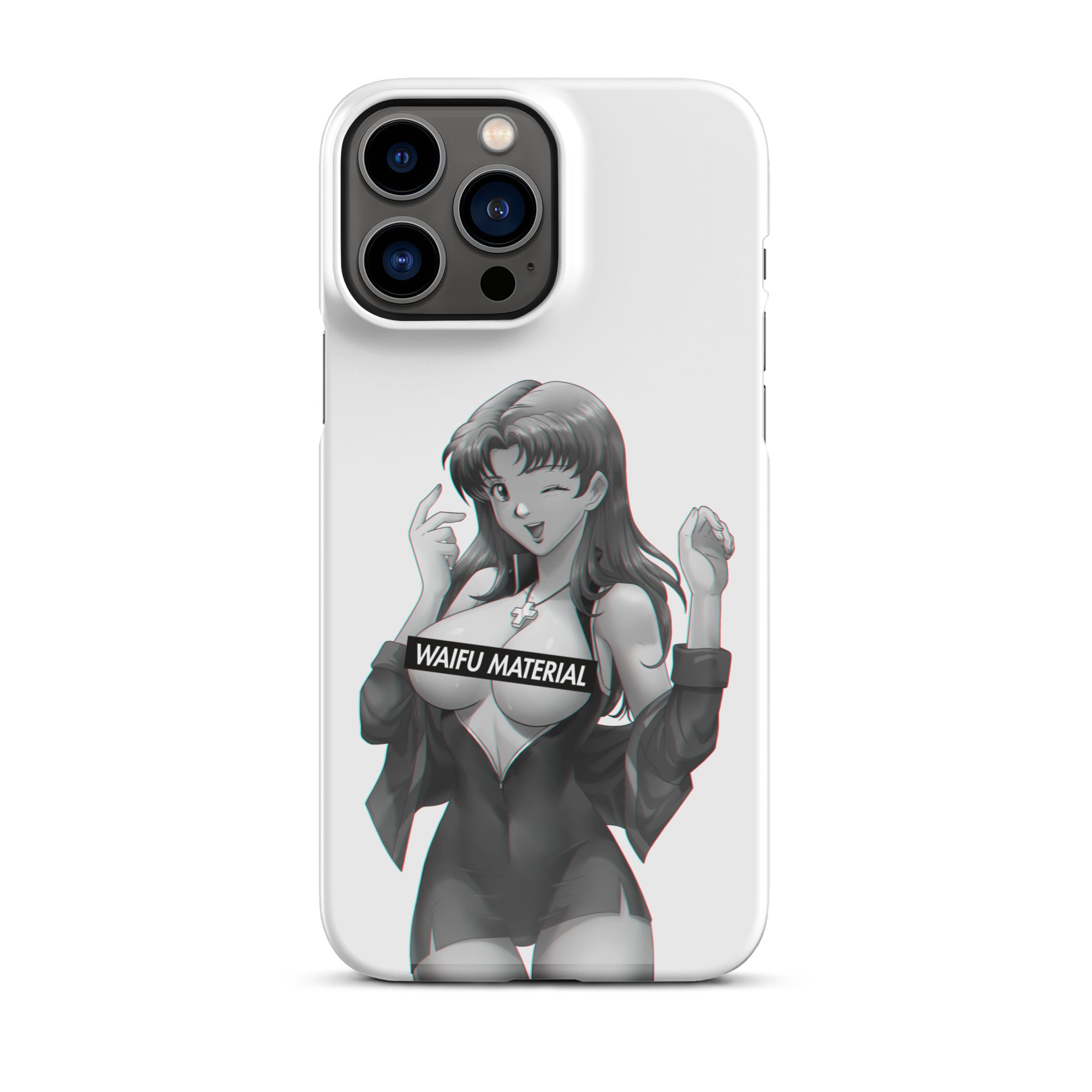 Misato Waifu Material #002 iPhone Premium Case