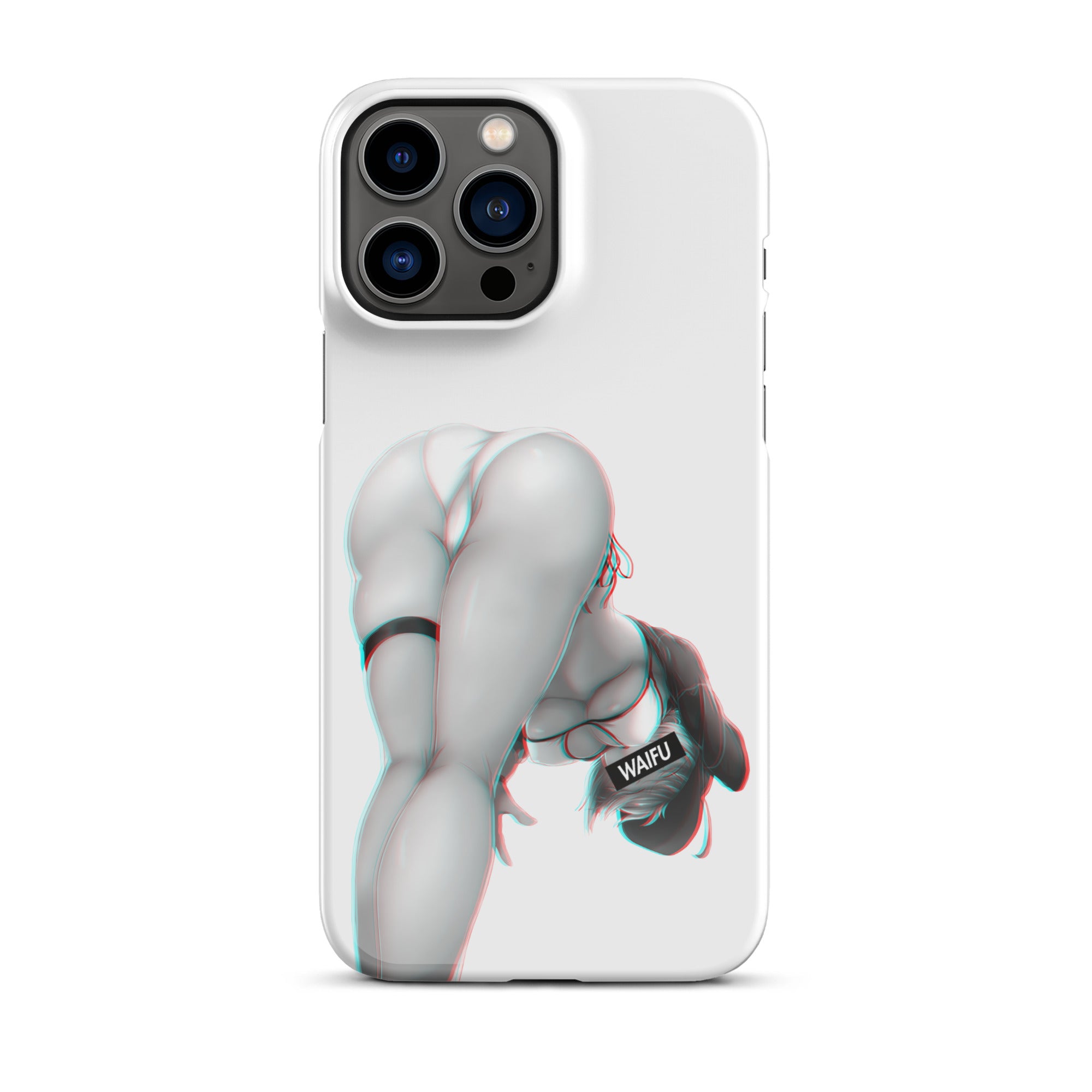 Mysterious Heroine Waifu Material #001 iPhone Premium Case