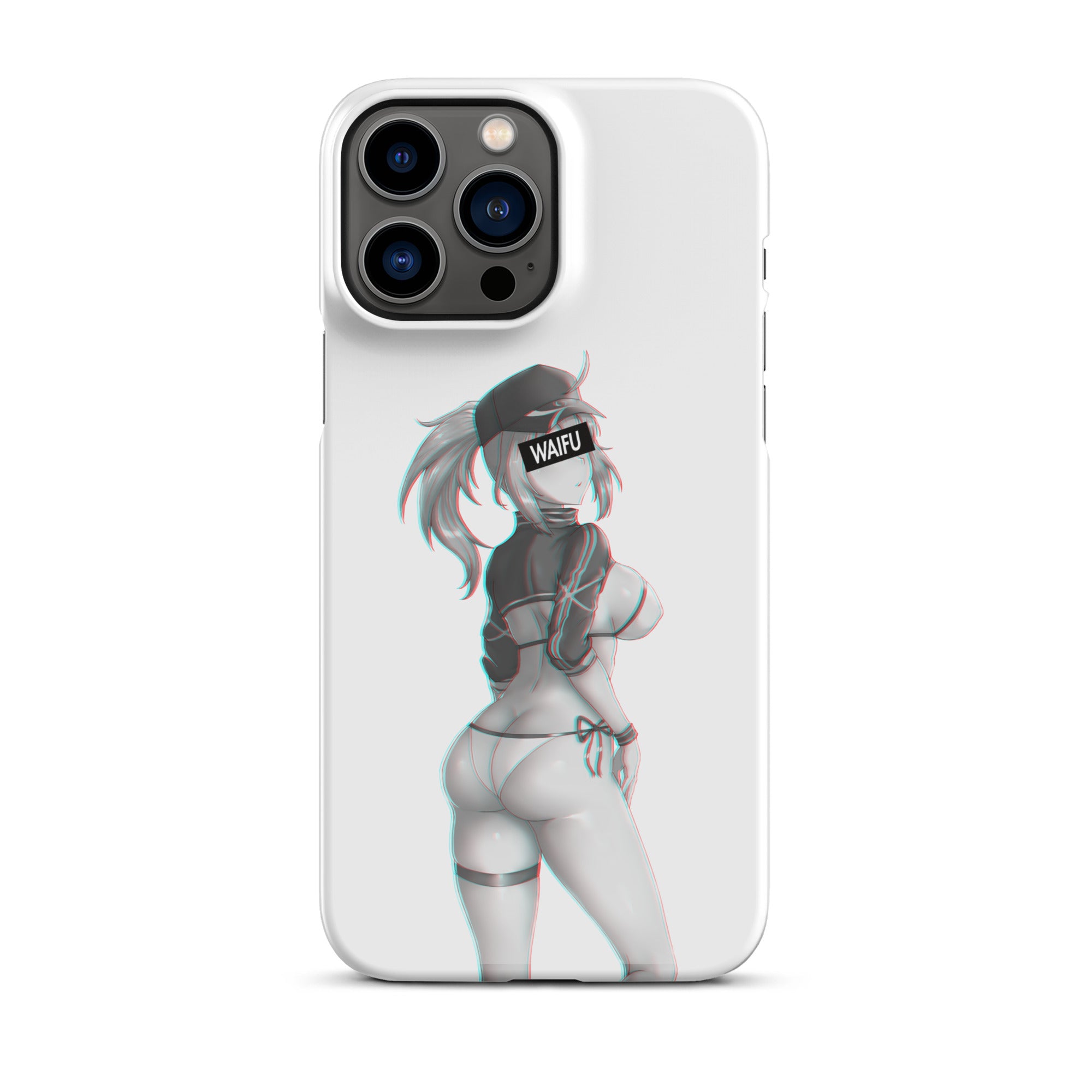 Mysterious Heroine Waifu Material #002 iPhone Premium Case