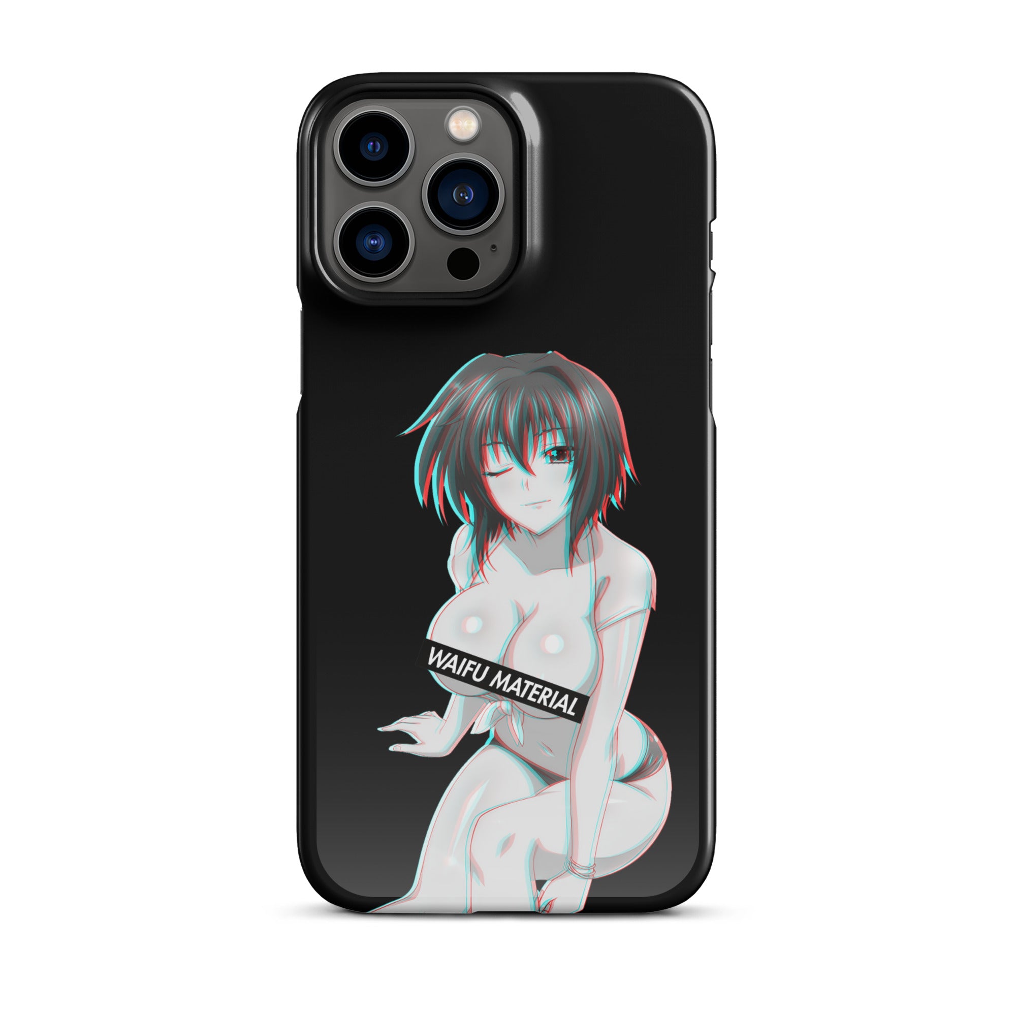 Xenovia Waifu Material - Black Edition #003 iPhone Premium Case