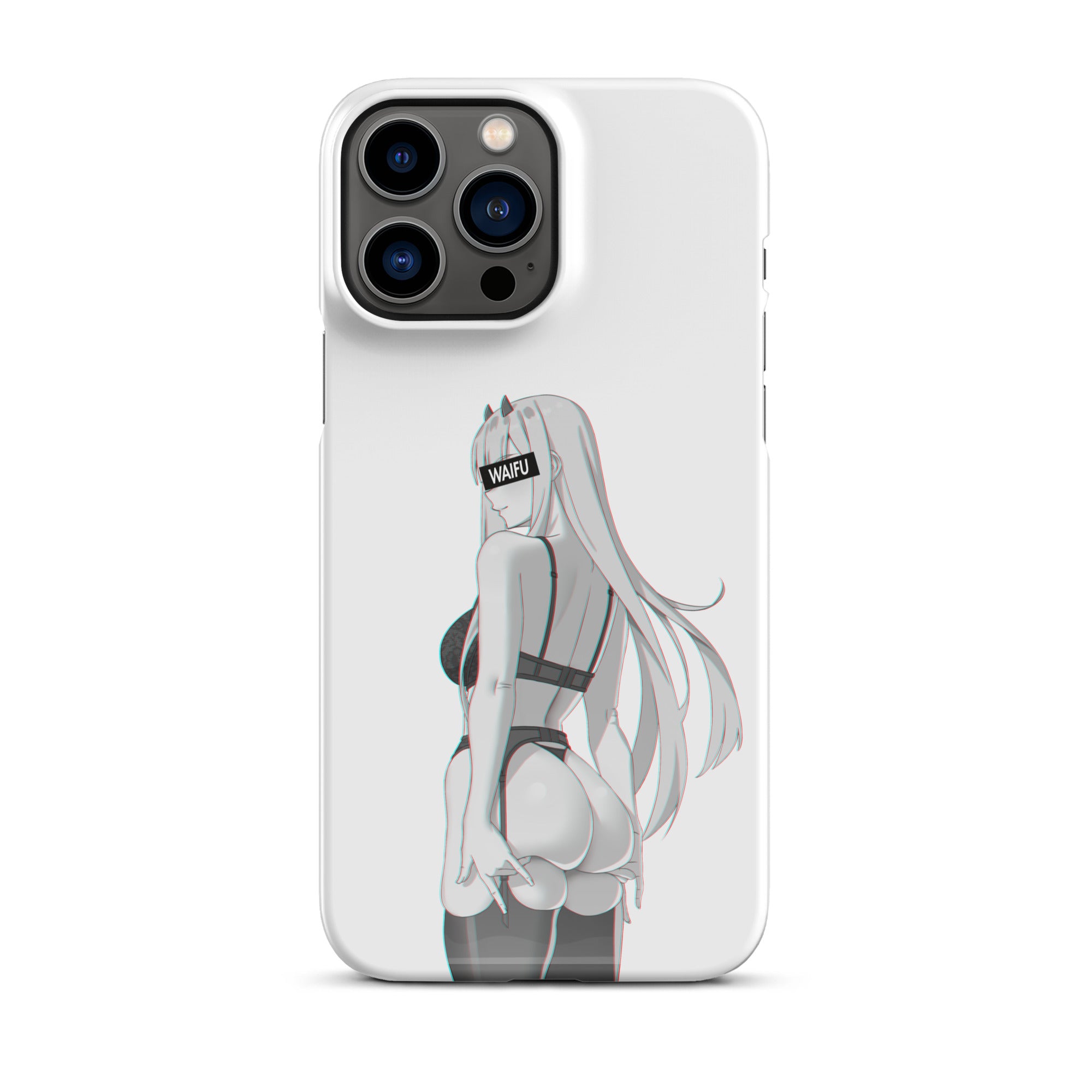 Zero Two Waifu Material #001 iPhone Premium Case