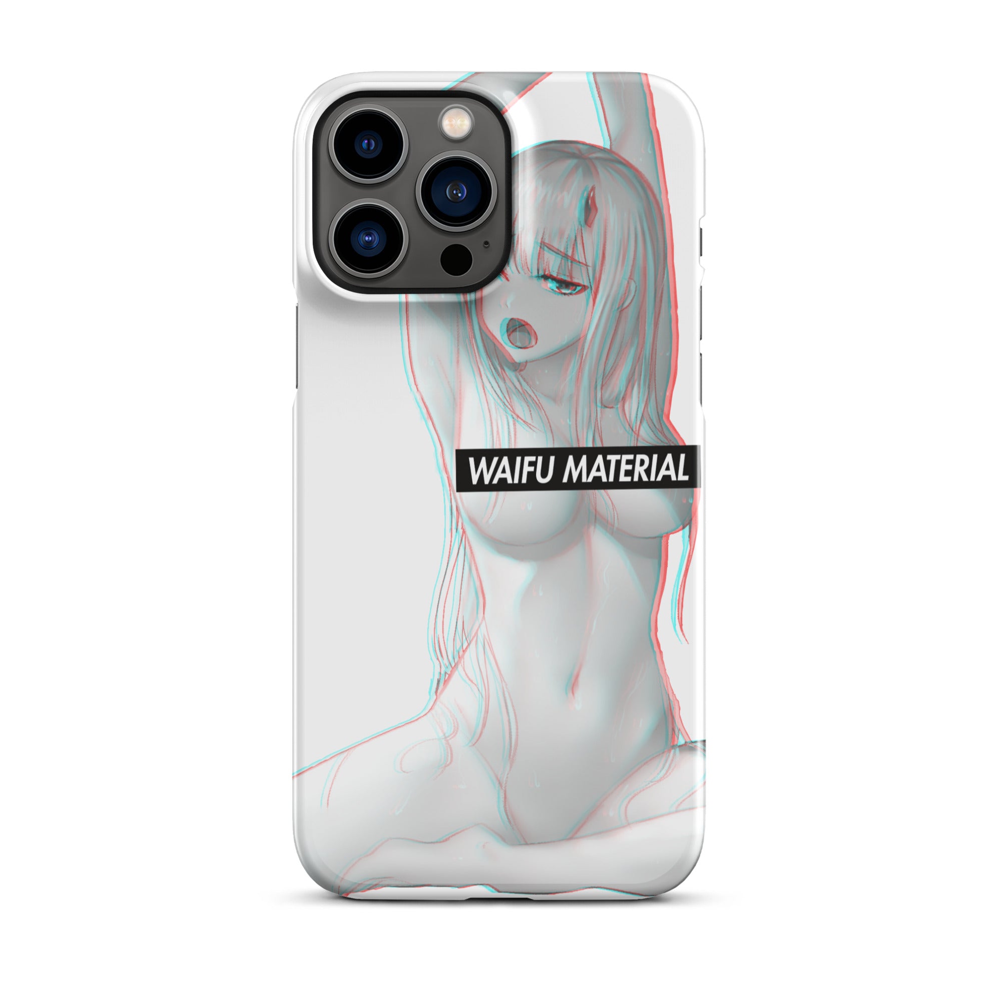 Zero Two Waifu Material #003 iPhone Premium Case