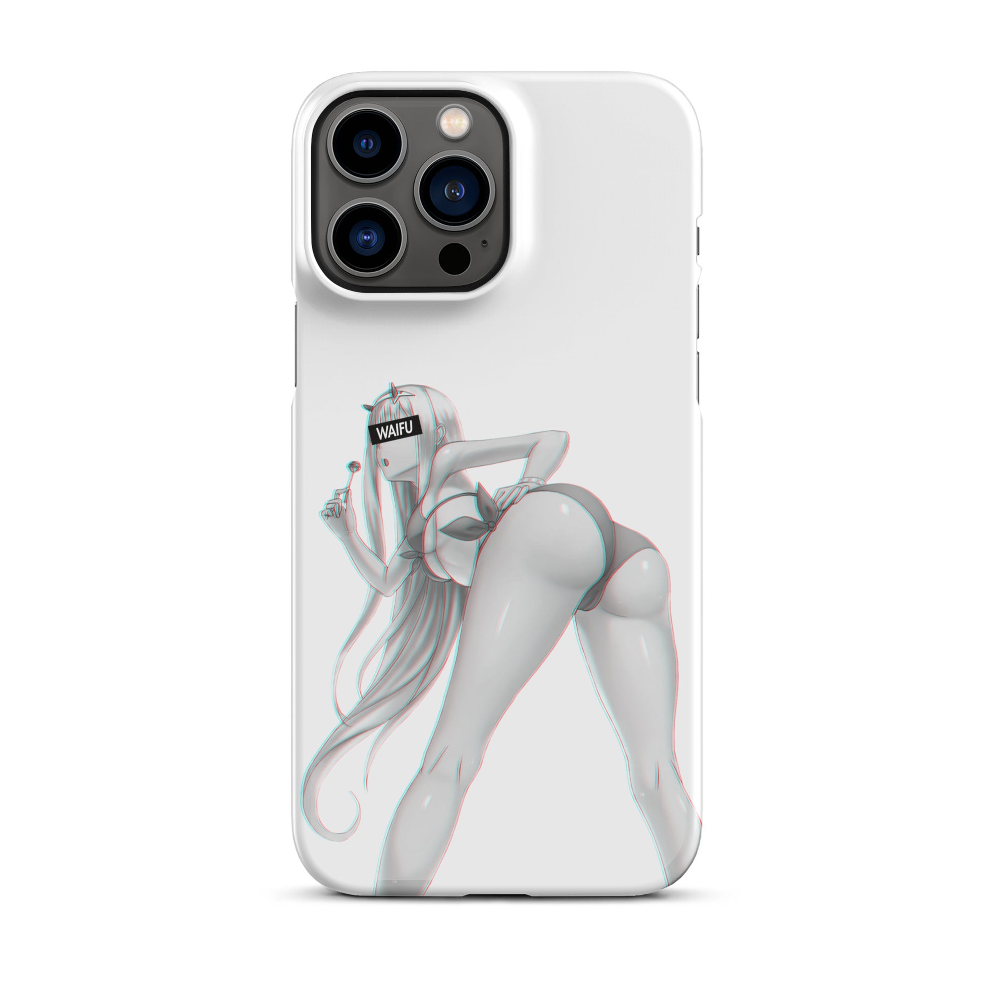 Zero Two Waifu Material #005 iPhone Premium Case