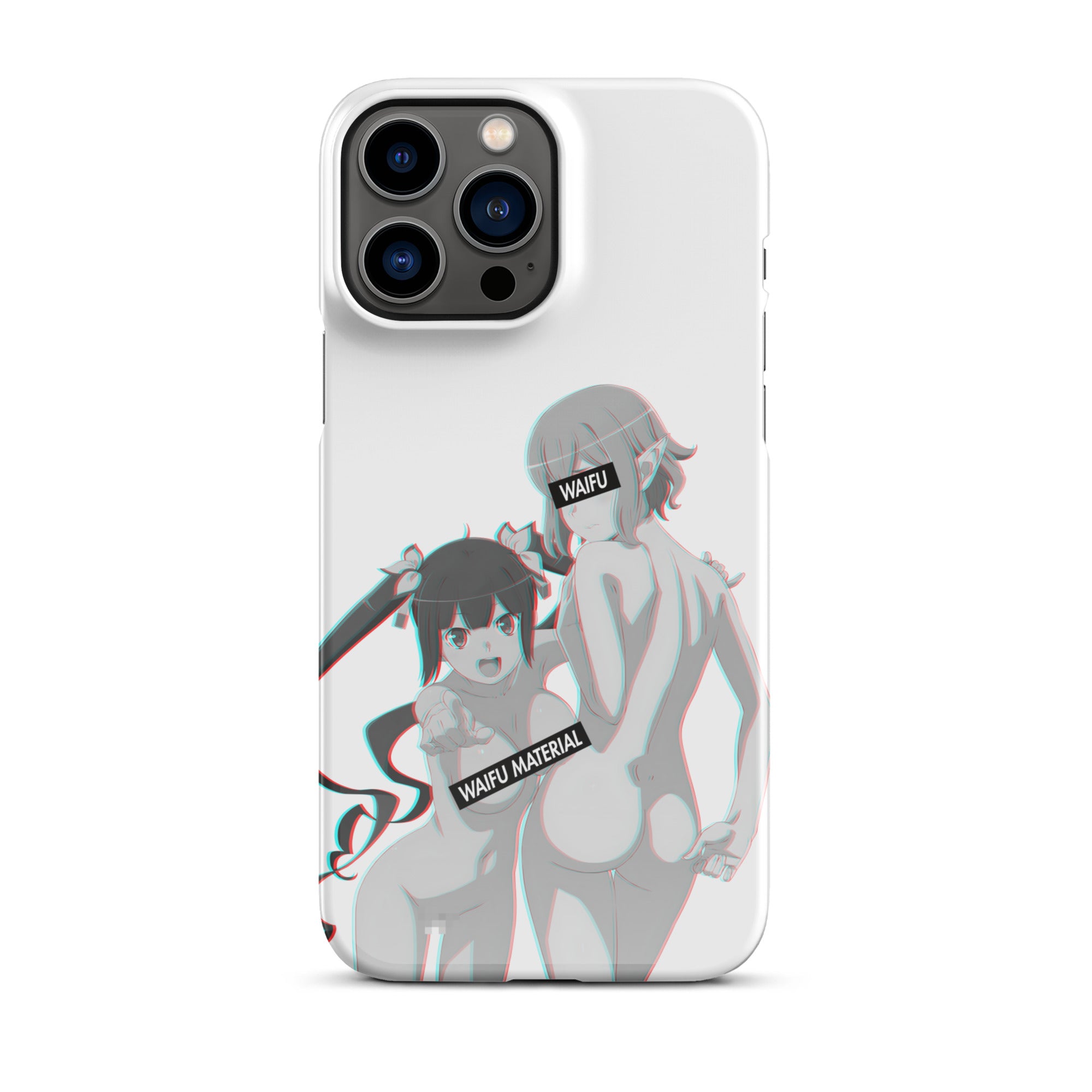 Hestia & Ryuu Waifu Material #001 iPhone Premium Case