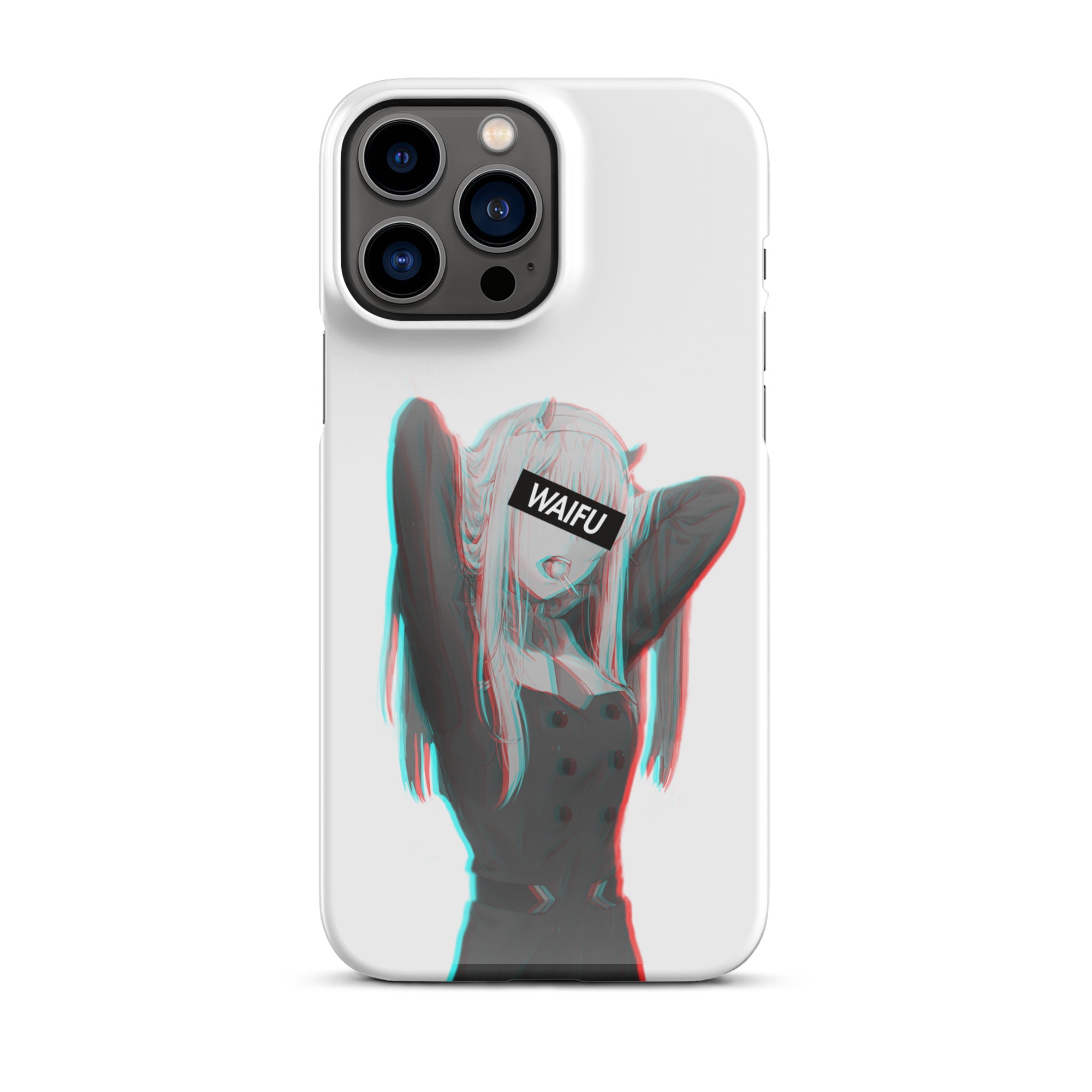Zero Two Waifu Material #010 iPhone Premium Case