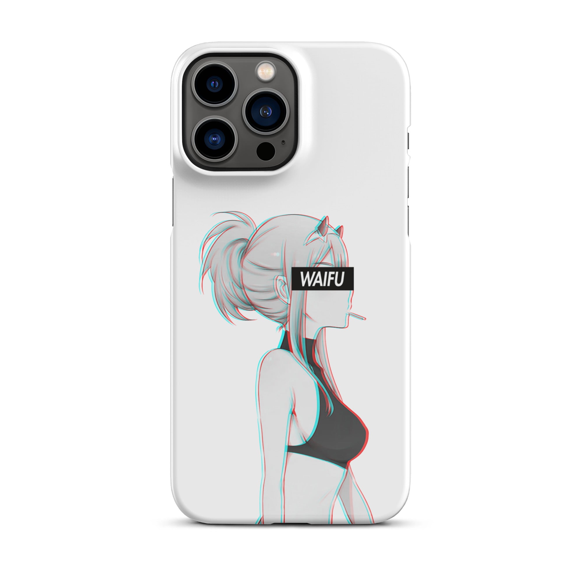 Zero Two Waifu Material #009 iPhone Premium Case