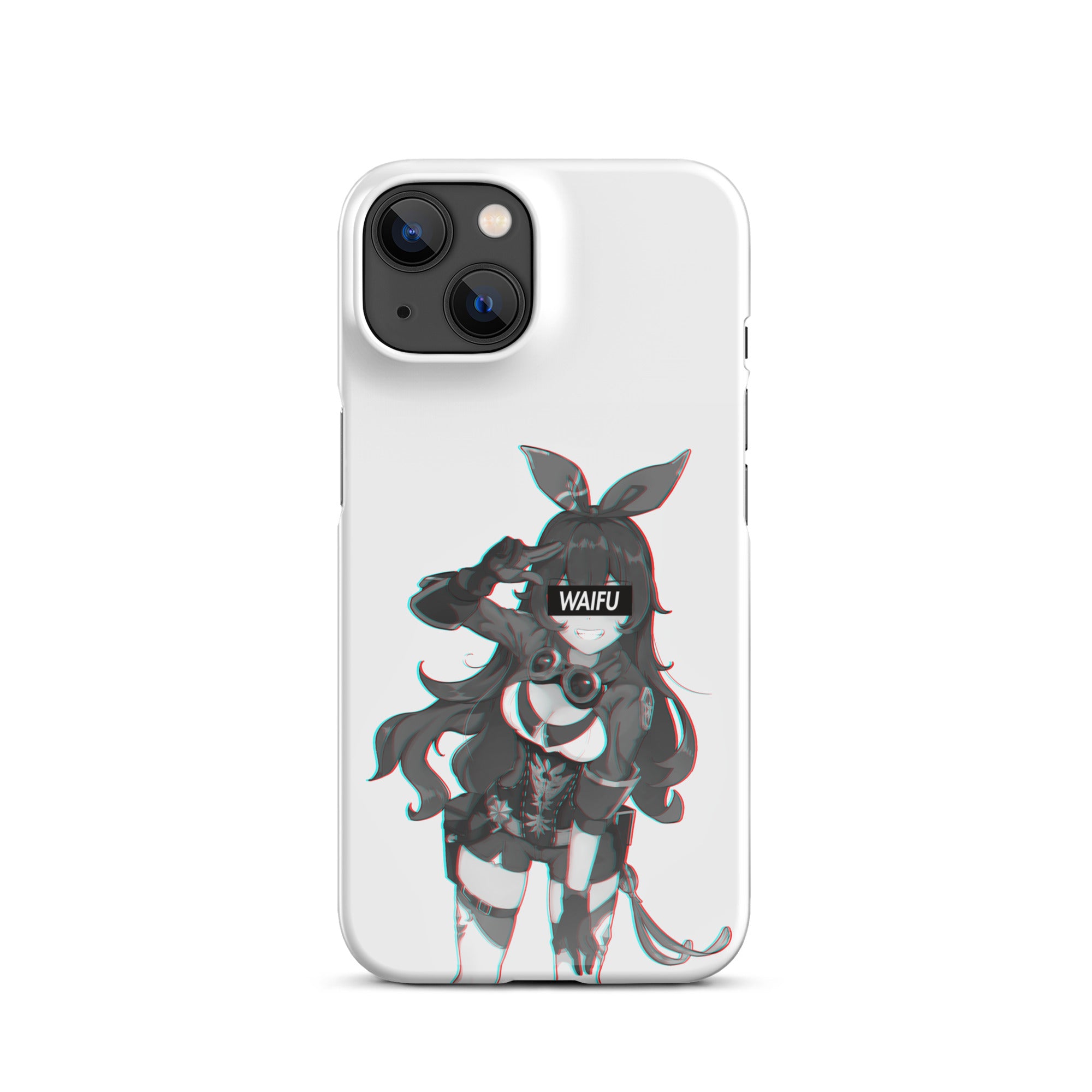 Amber Waifu Material #001 iPhone Premium Case