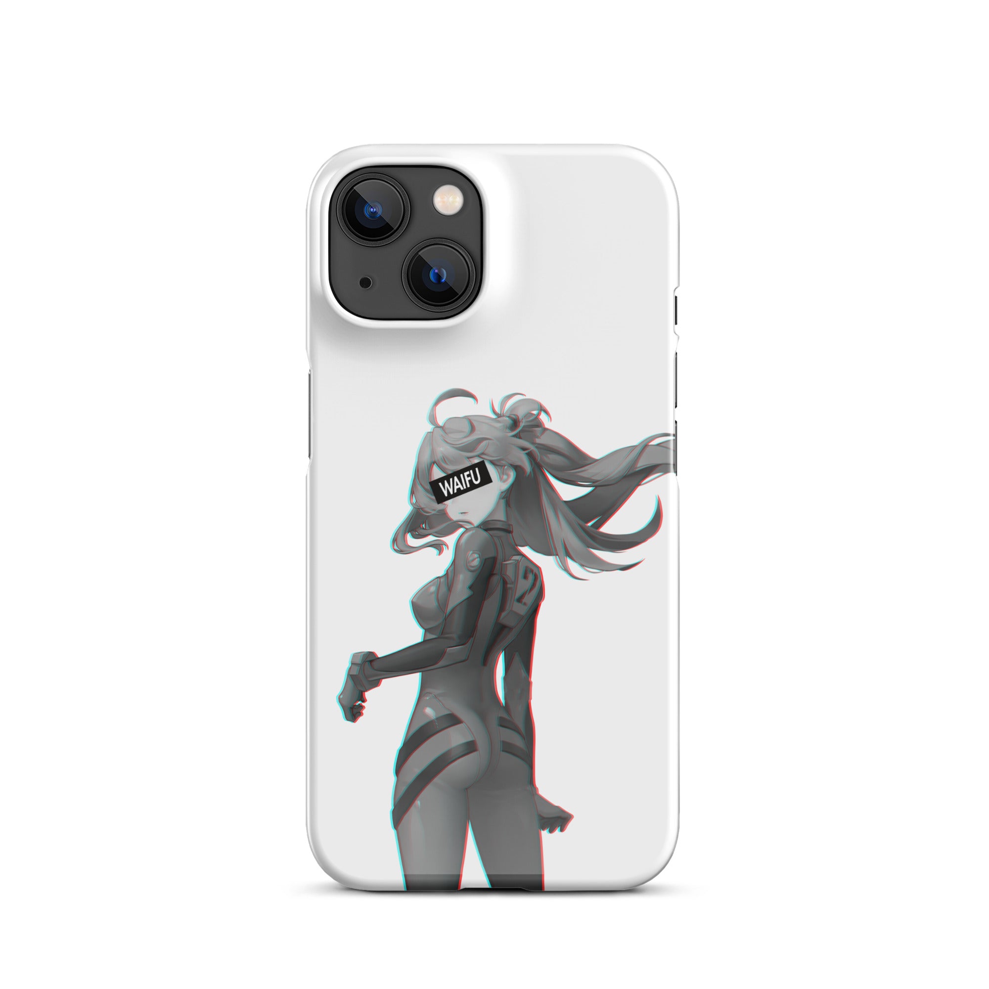 Asuka Waifu Material #001 iPhone Premium Case